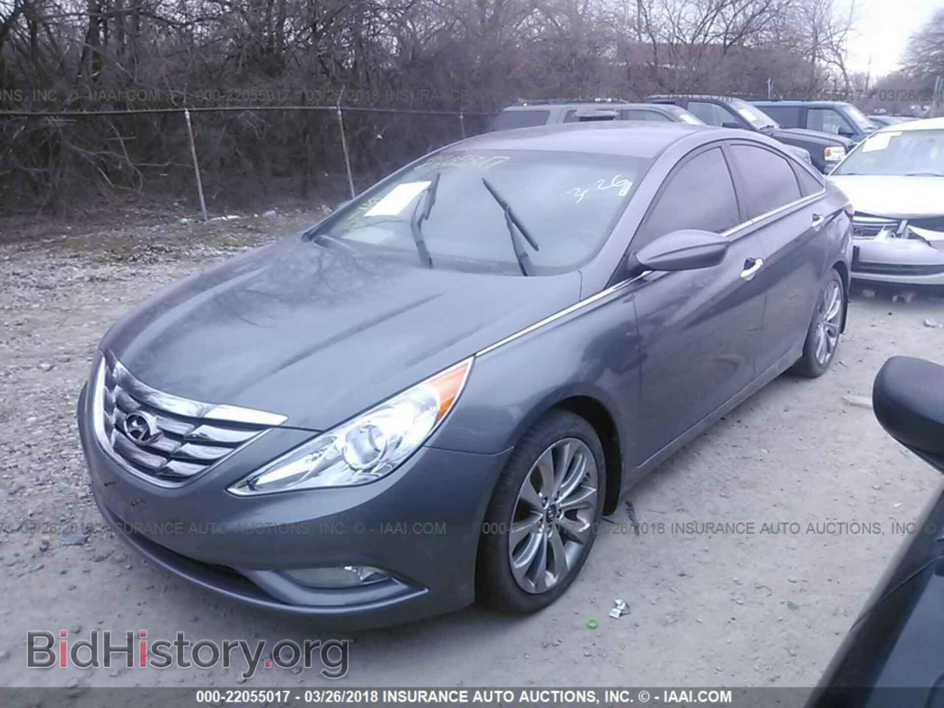 2012 Hyundai Sonata - VIN: 5NPEC4AC3CH443554 - Фото 2