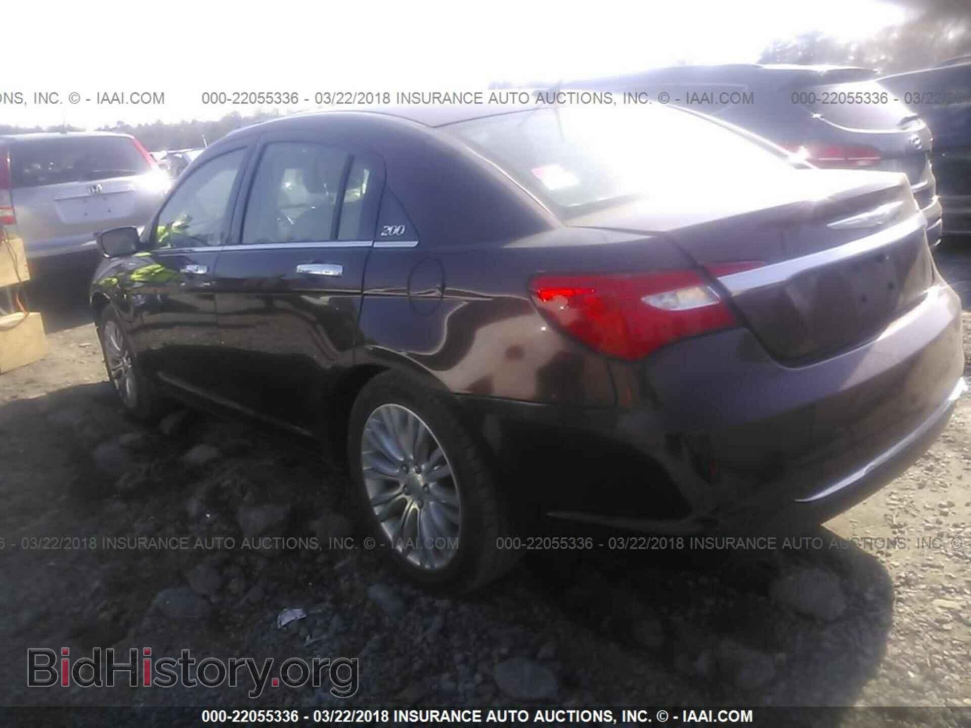2012 Chrysler 200 - VIN: 1C3CCBCG7CN169498 - Photo 3