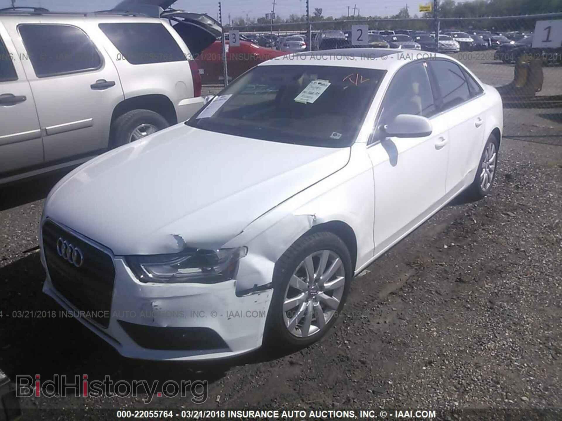 2013 Audi A4 - VIN: WAUAFAFL2DN010755 - Фото 2