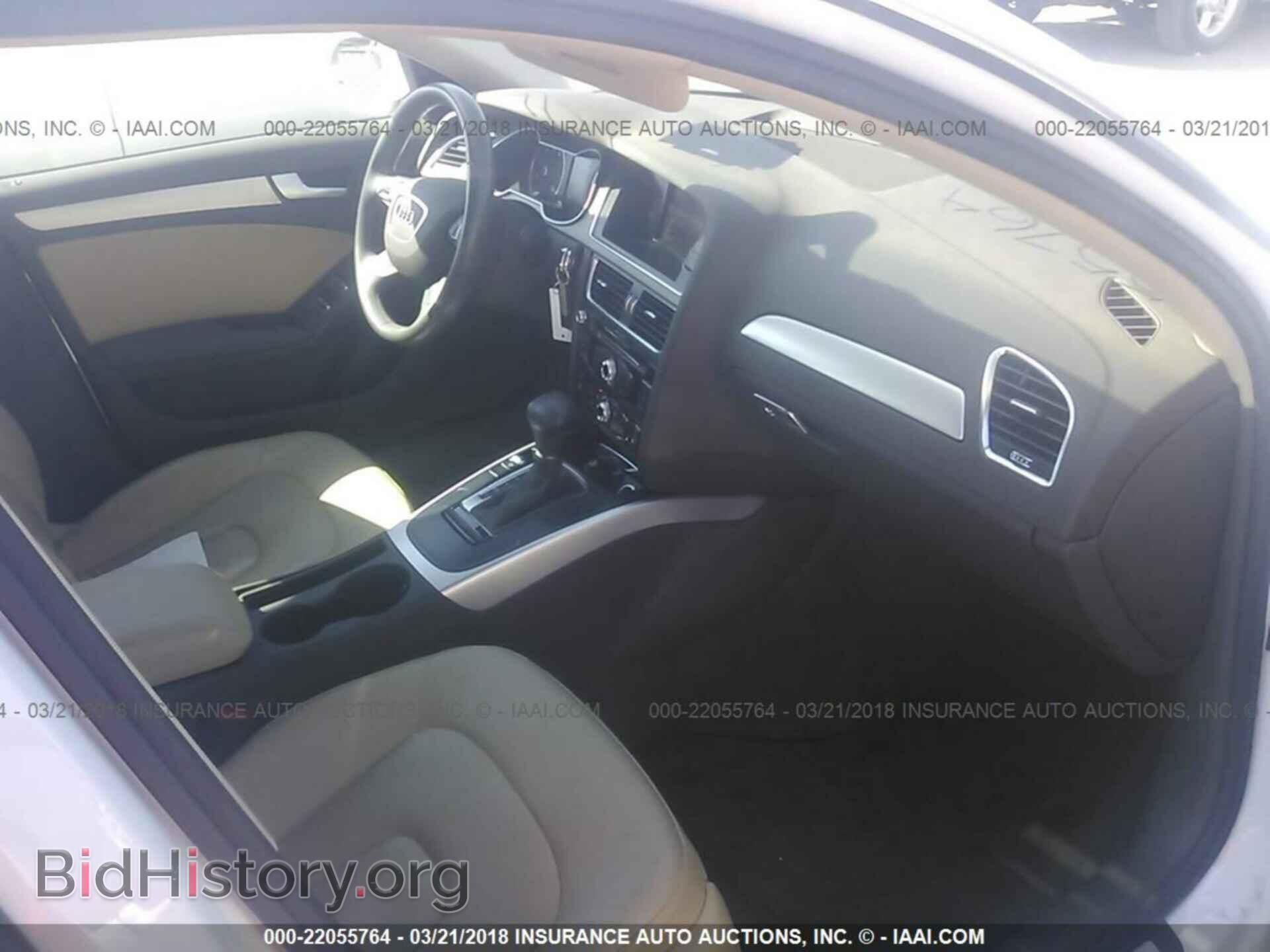 2013 Audi A4 - VIN: WAUAFAFL2DN010755 - Фото 5