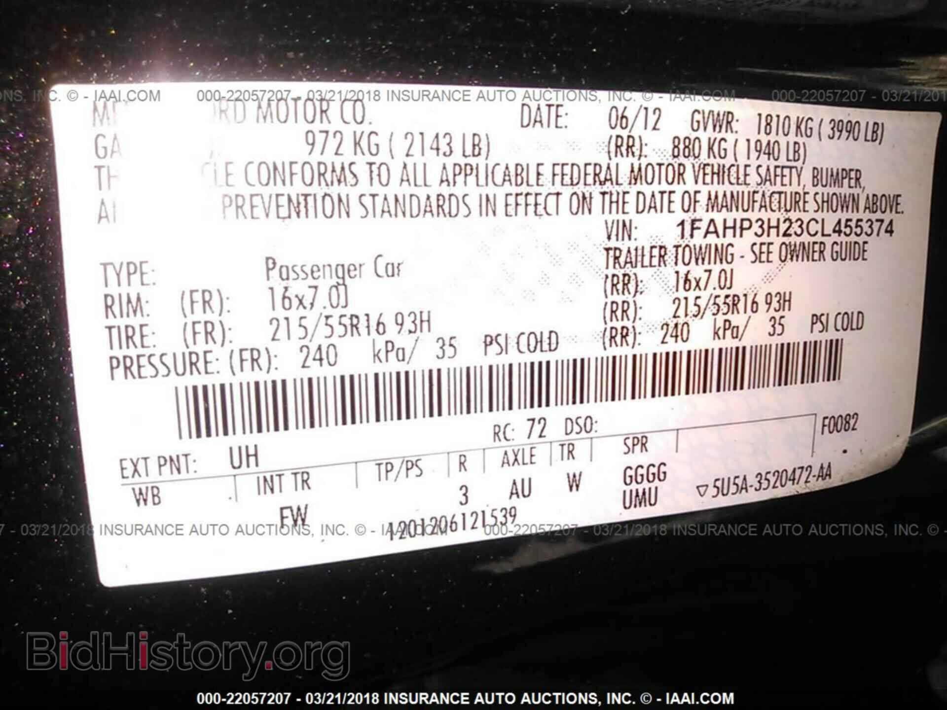 2012 Ford Focus - VIN: 1FAHP3H23CL455374 - Photo 9
