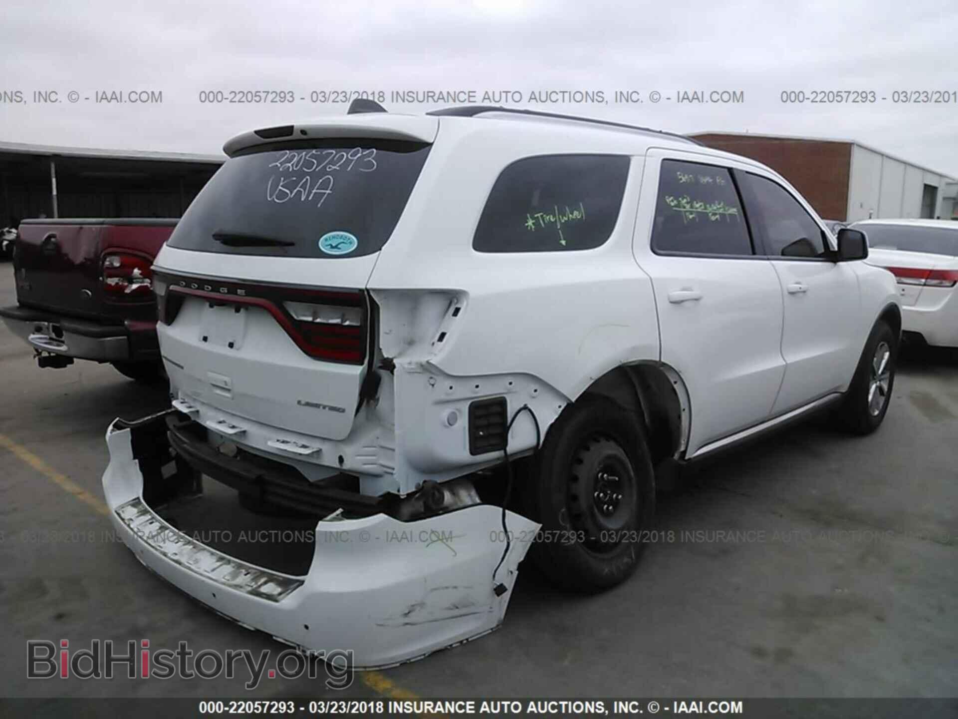 2014 Dodge Durango - VIN: 1C4RDHDG8EC974865 - Фото 4