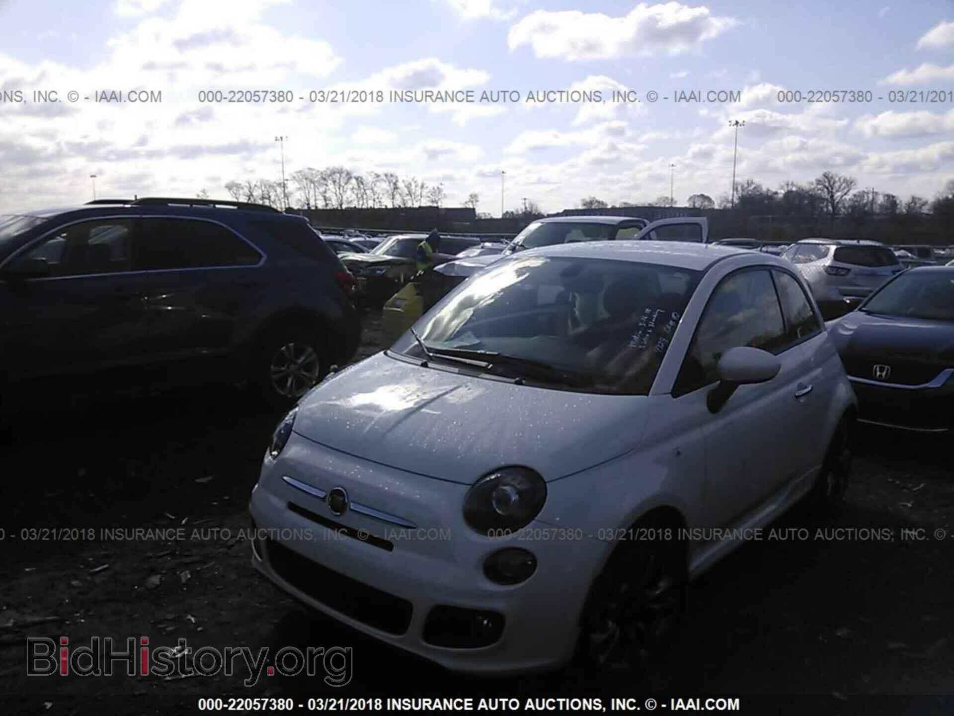 2017 Fiat 500 - VIN: 3C3CFFKR9HT654329 - Photo 2