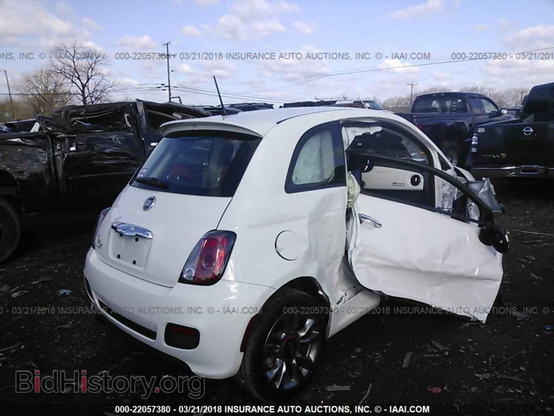 2017 Fiat 500 - VIN: 3C3CFFKR9HT654329 - Photo 4