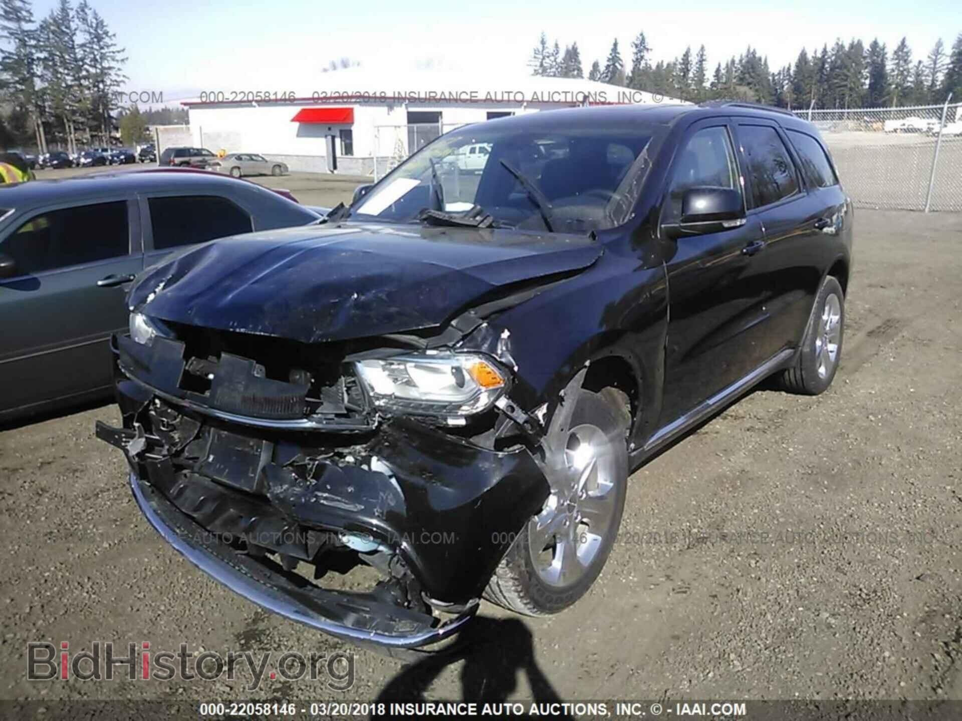 2014 Dodge Durango - VIN: 1C4RDJDG1EC976190 - Фото 2