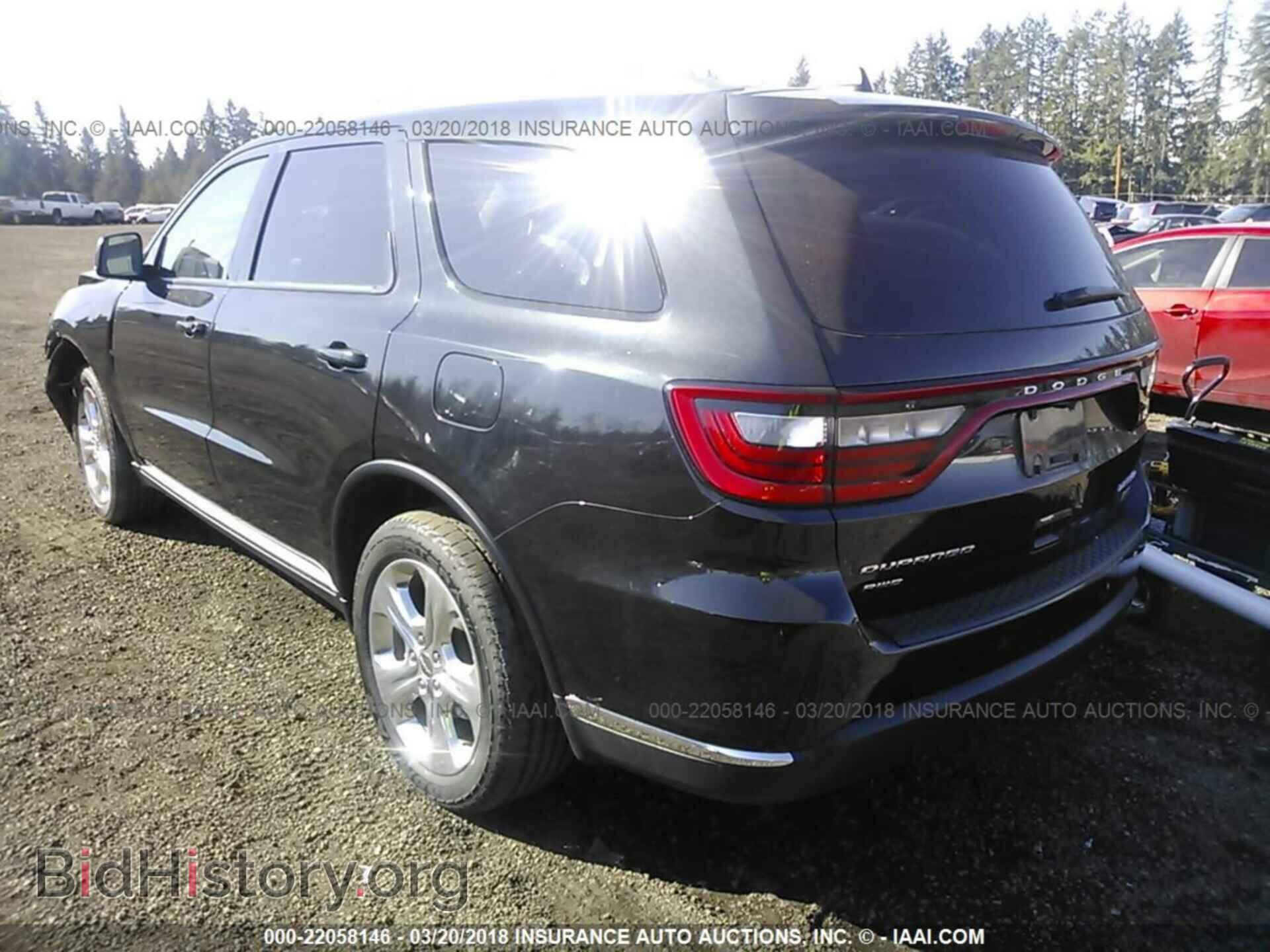 2014 Dodge Durango - VIN: 1C4RDJDG1EC976190 - Фото 3