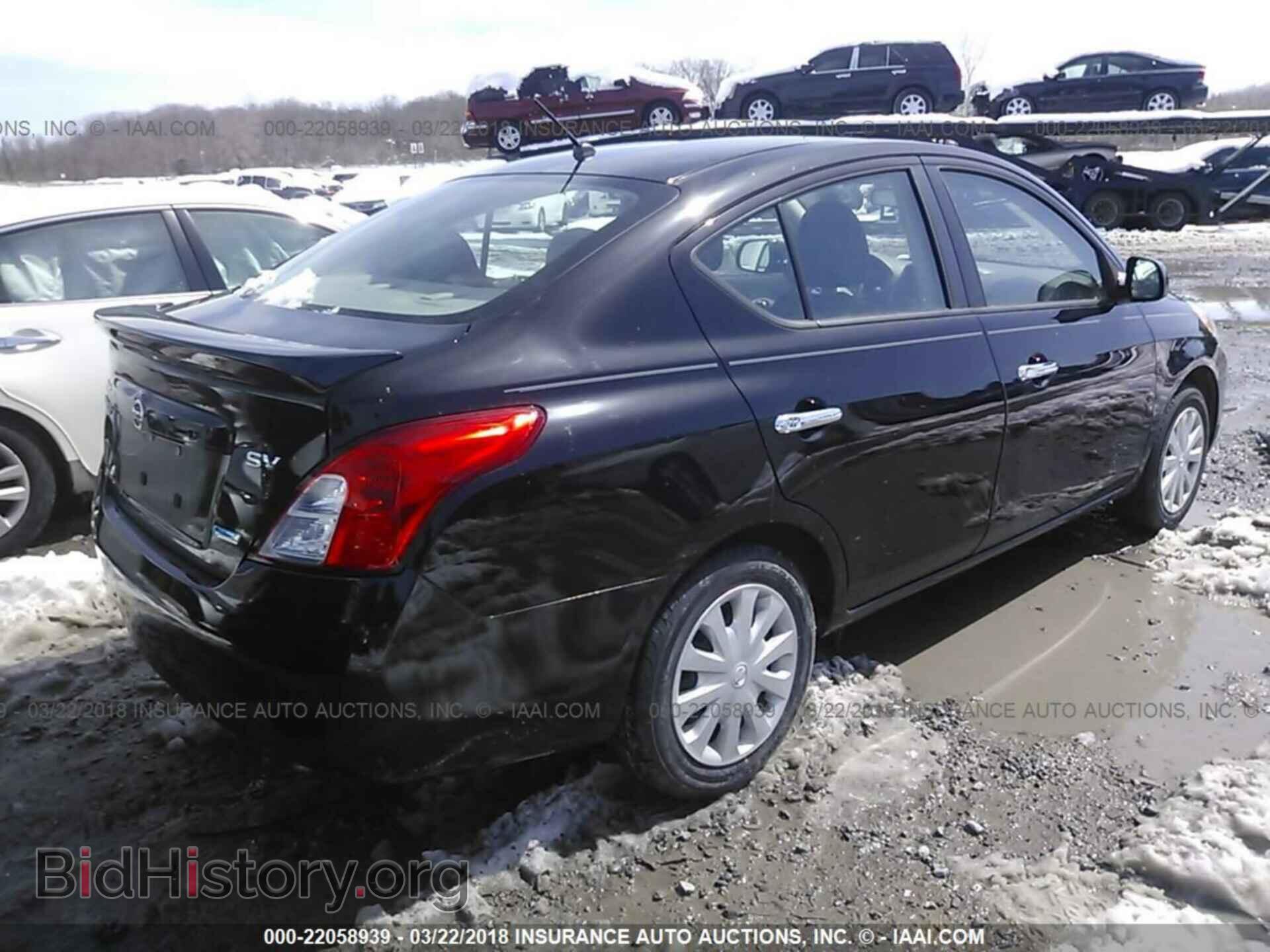 2013 Nissan Versa - VIN: 3N1CN7AP6DL837236 - Фото 4