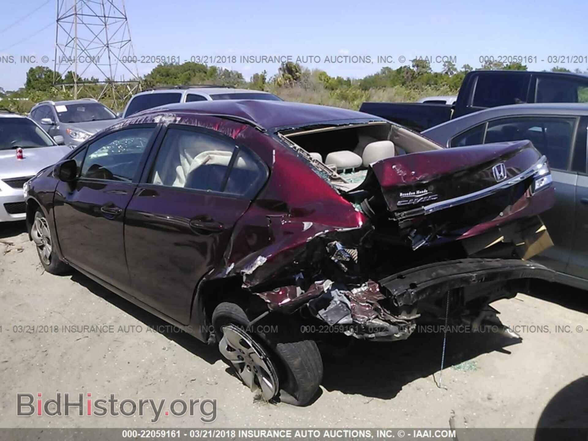 2013 Honda Civic - VIN: 19XFB2F53DE071936 - Фото 3