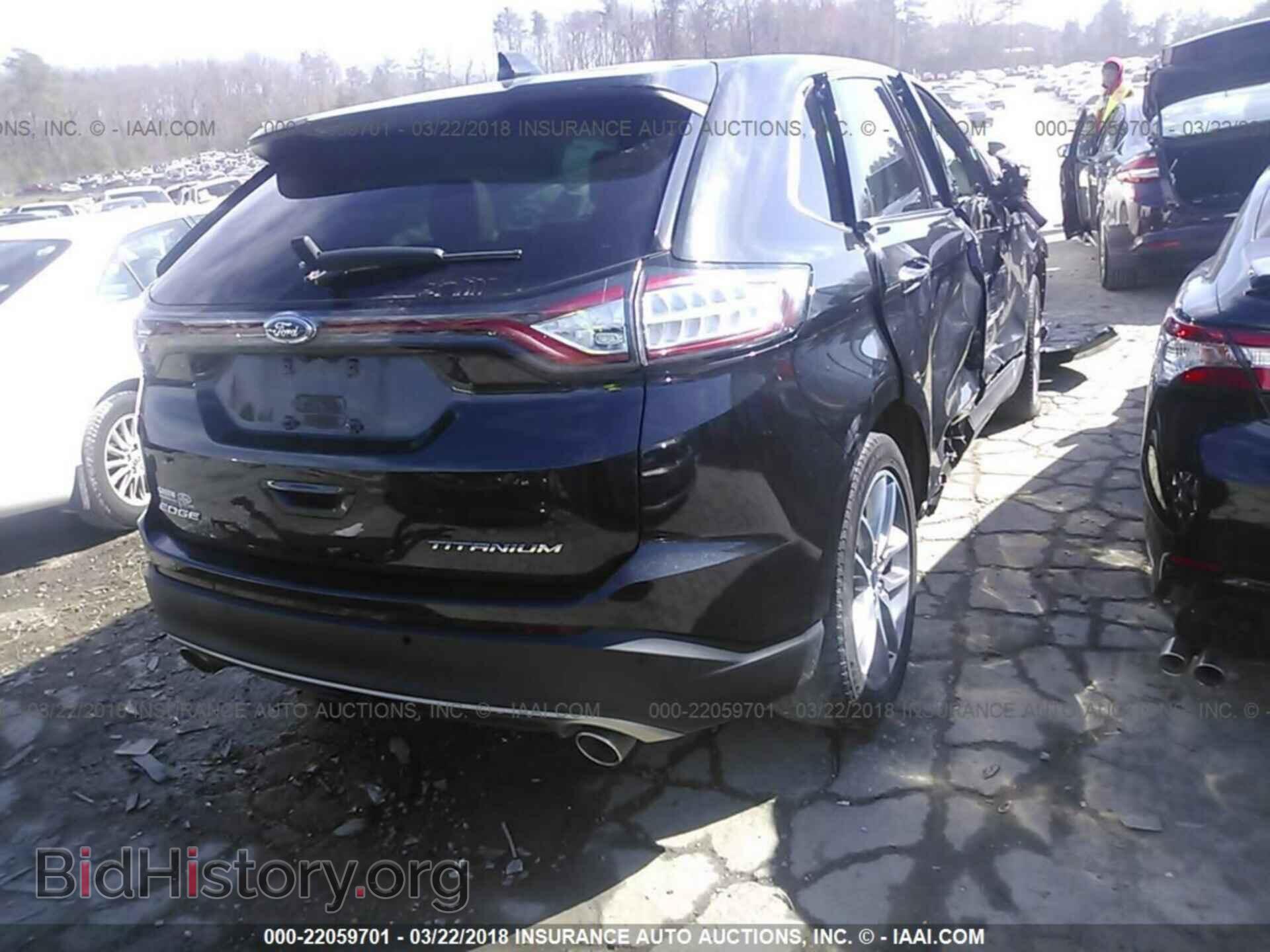 2015 Ford Edge - VIN: 2FMTK3K8XFBC36847 - Фото 4