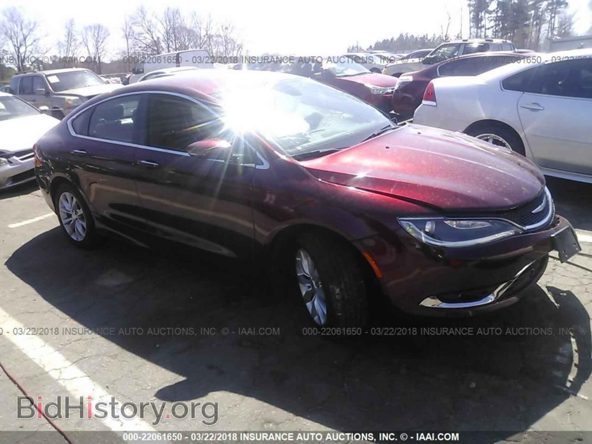 Photo 1C3CCCCBXFN758429 - Chrysler 200 2015