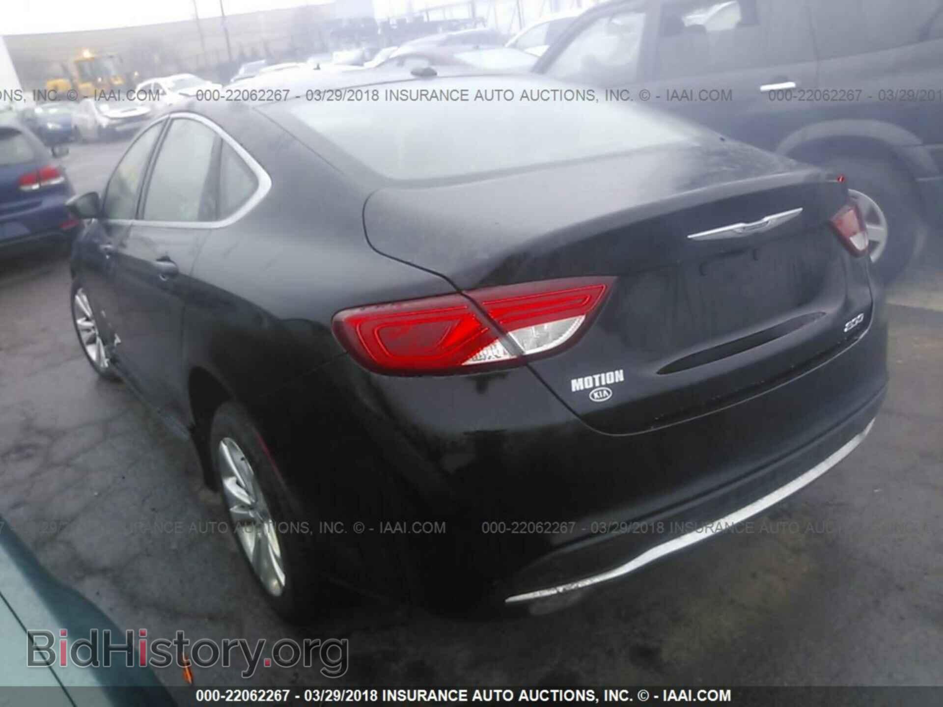 2015 Chrysler 200 - VIN: 1C3CCCAB1FN688662 - Photo 3