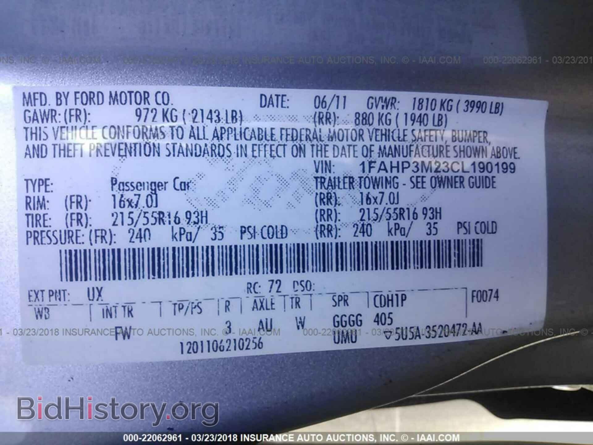 2012 Ford Focus - VIN: 1FAHP3M23CL190199 - Photo 9