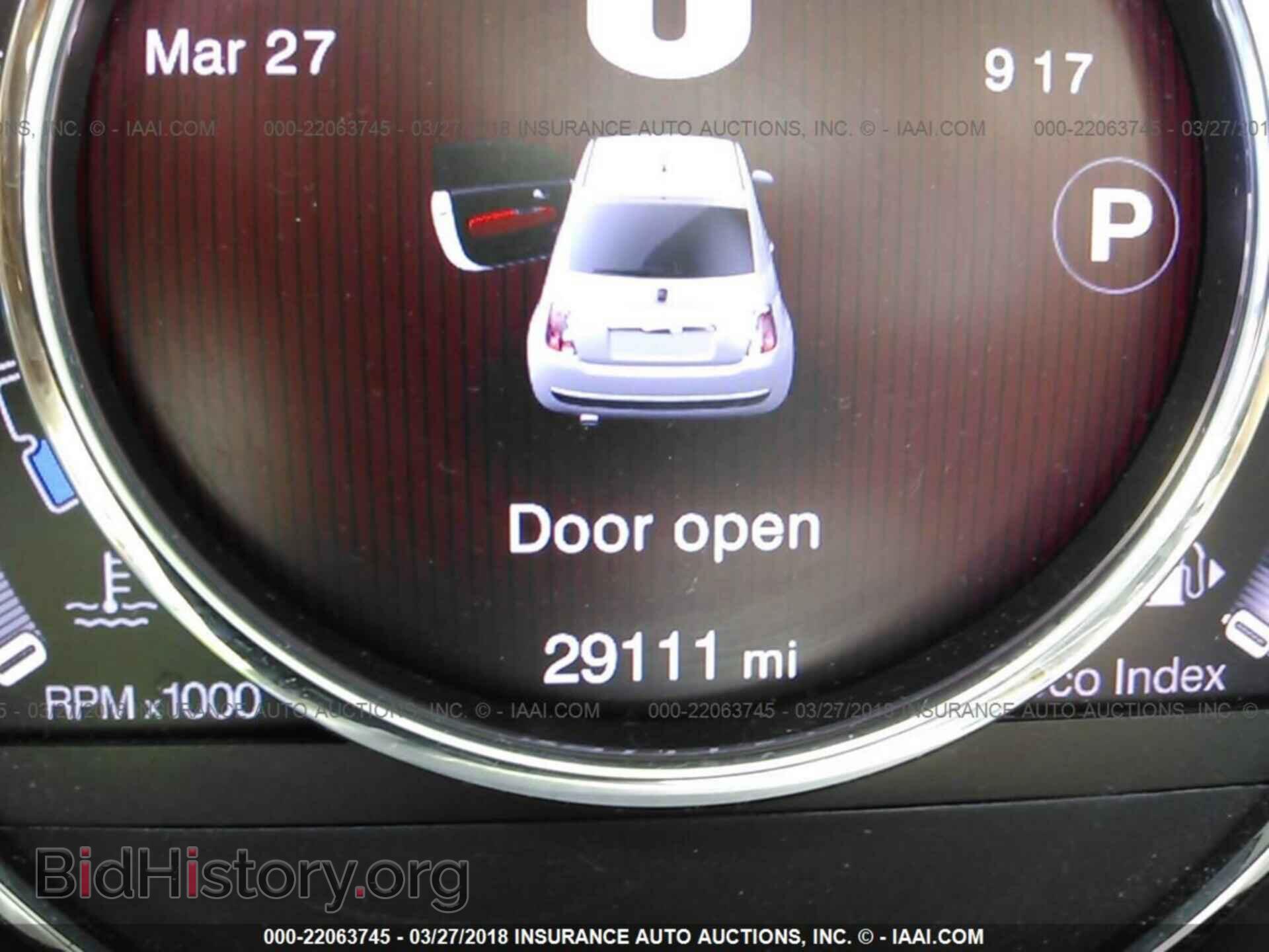 2015 Fiat 500 - VIN: 3C3CFFAR0FT528360 - Photo 7