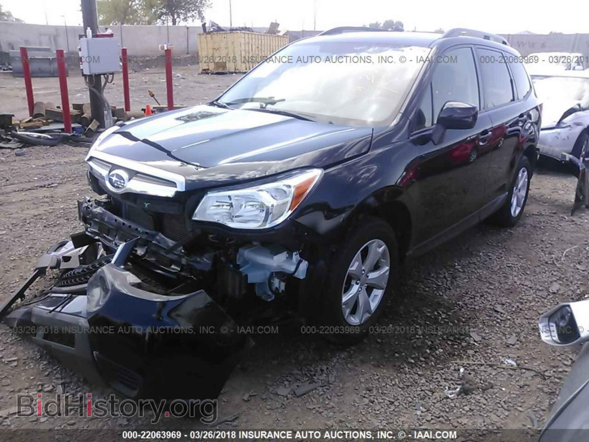 2016 Subaru Forester - VIN: JF2SJADC5GH482235 - Фото 2