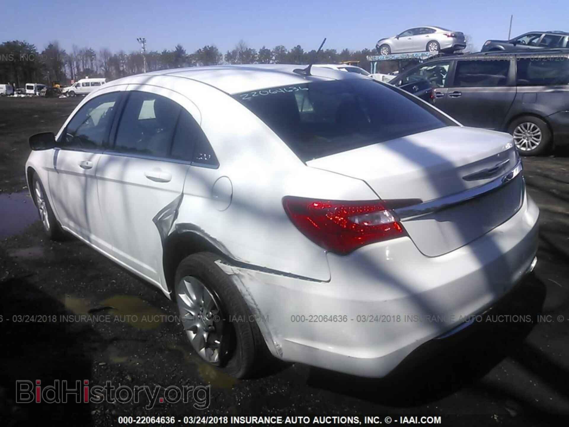 2012 Chrysler 200 - VIN: 1C3CCBAB1CN163865 - Фото 3