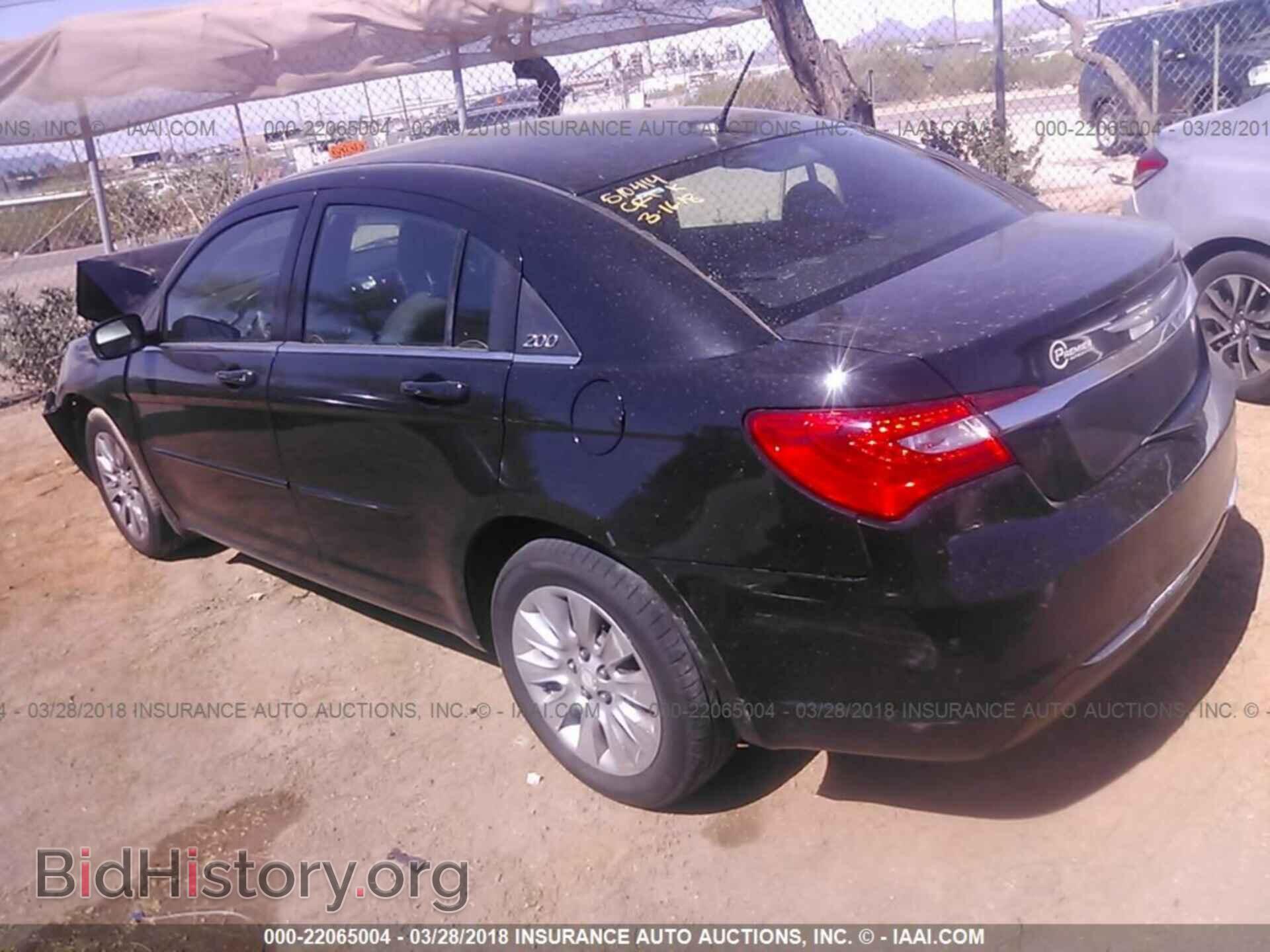 2012 Chrysler 200 - VIN: 1C3CCBAB9CN208244 - Фото 3