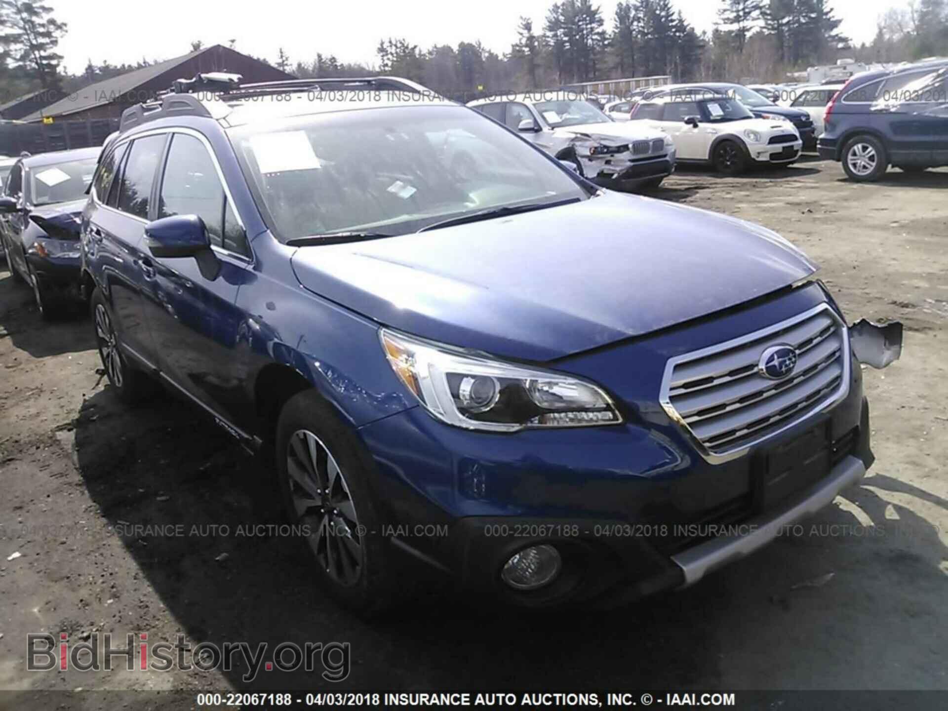 Фотография 4S4BSALC6G3240060 - Subaru Outback 2016