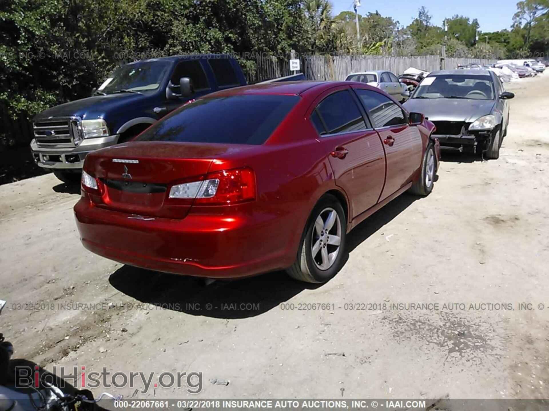 2011 Mitsubishi Galant - VIN: 4A32B3FFXBE013440 - Фото 4