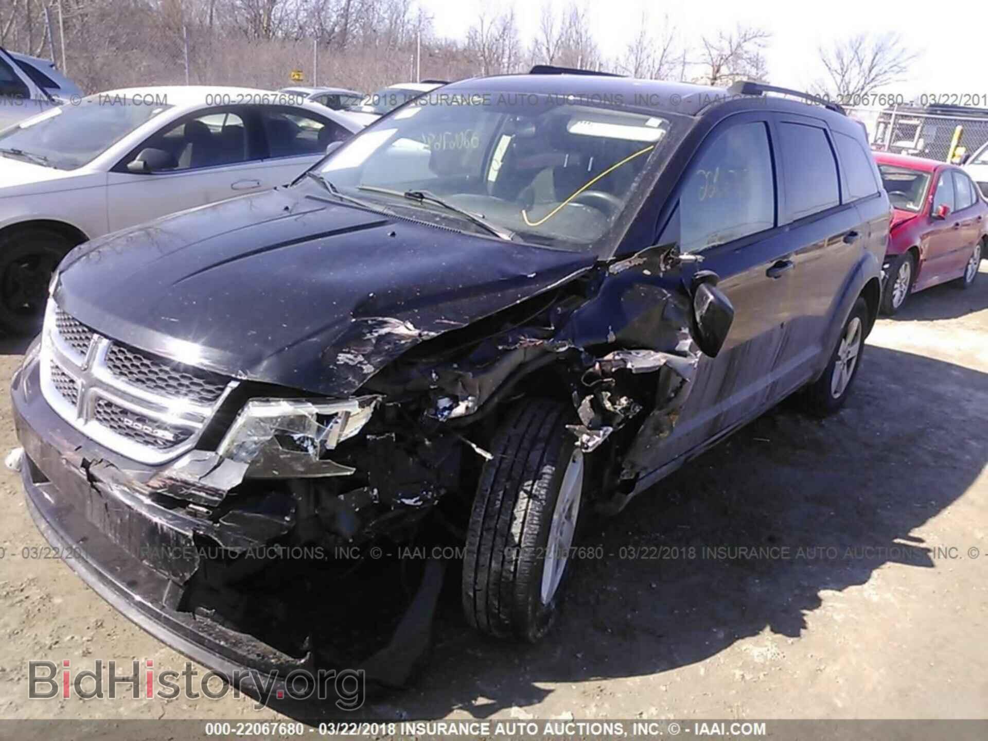 2011 Dodge Journey - VIN: 3D4PH1FG6BT511982 - Фото 2