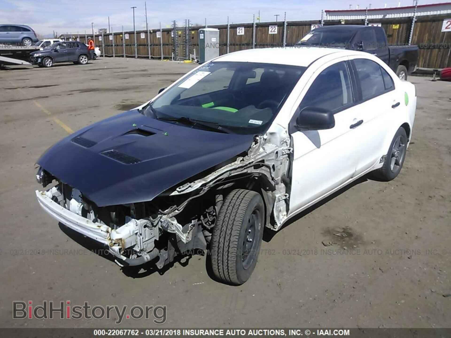 2012 Mitsubishi Lancer - VIN: JA32U1FU3CU027878 - Фото 2