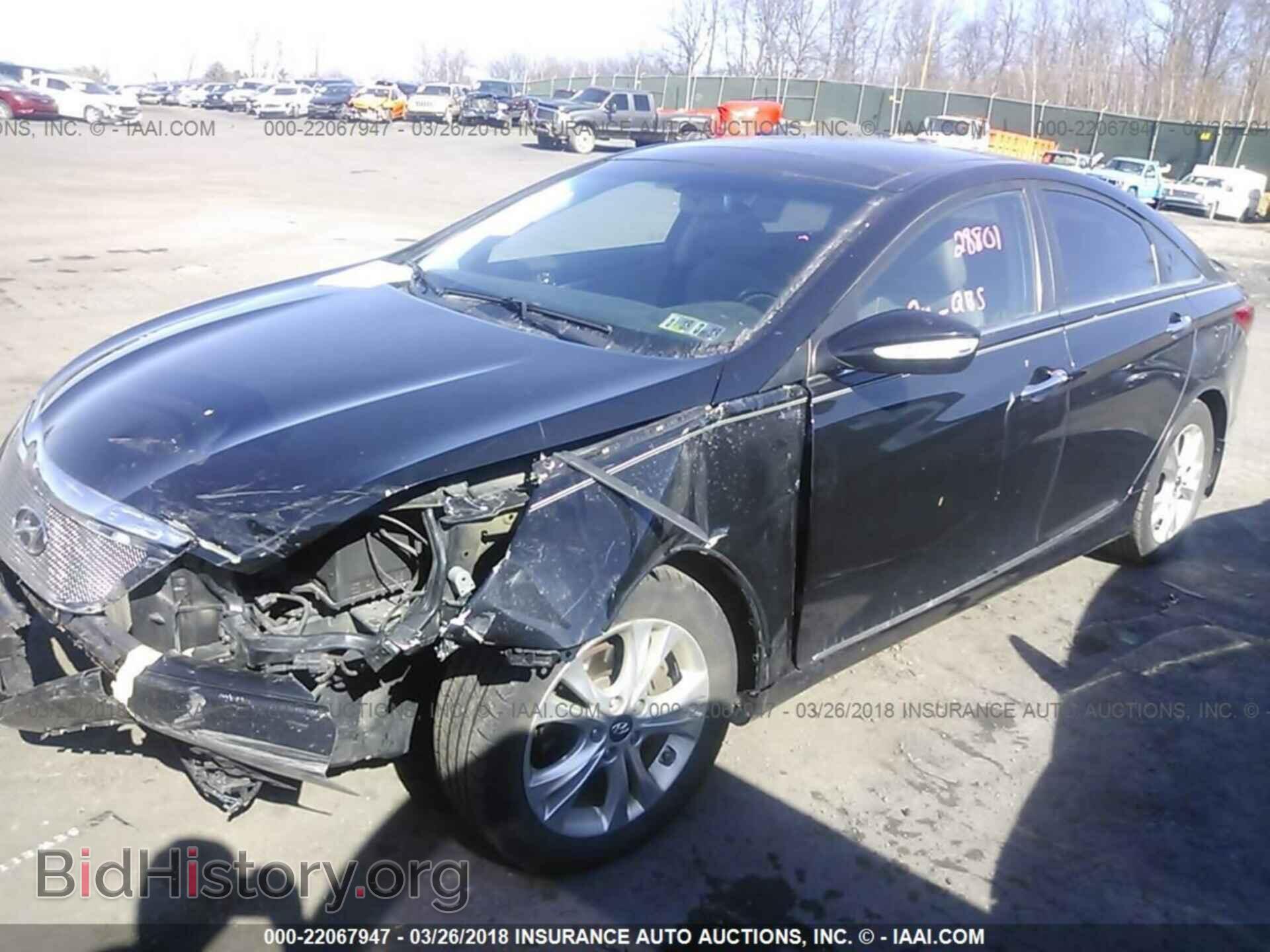 2012 Hyundai Sonata - VIN: 5NPEC4AC6CH445184 - Фото 2