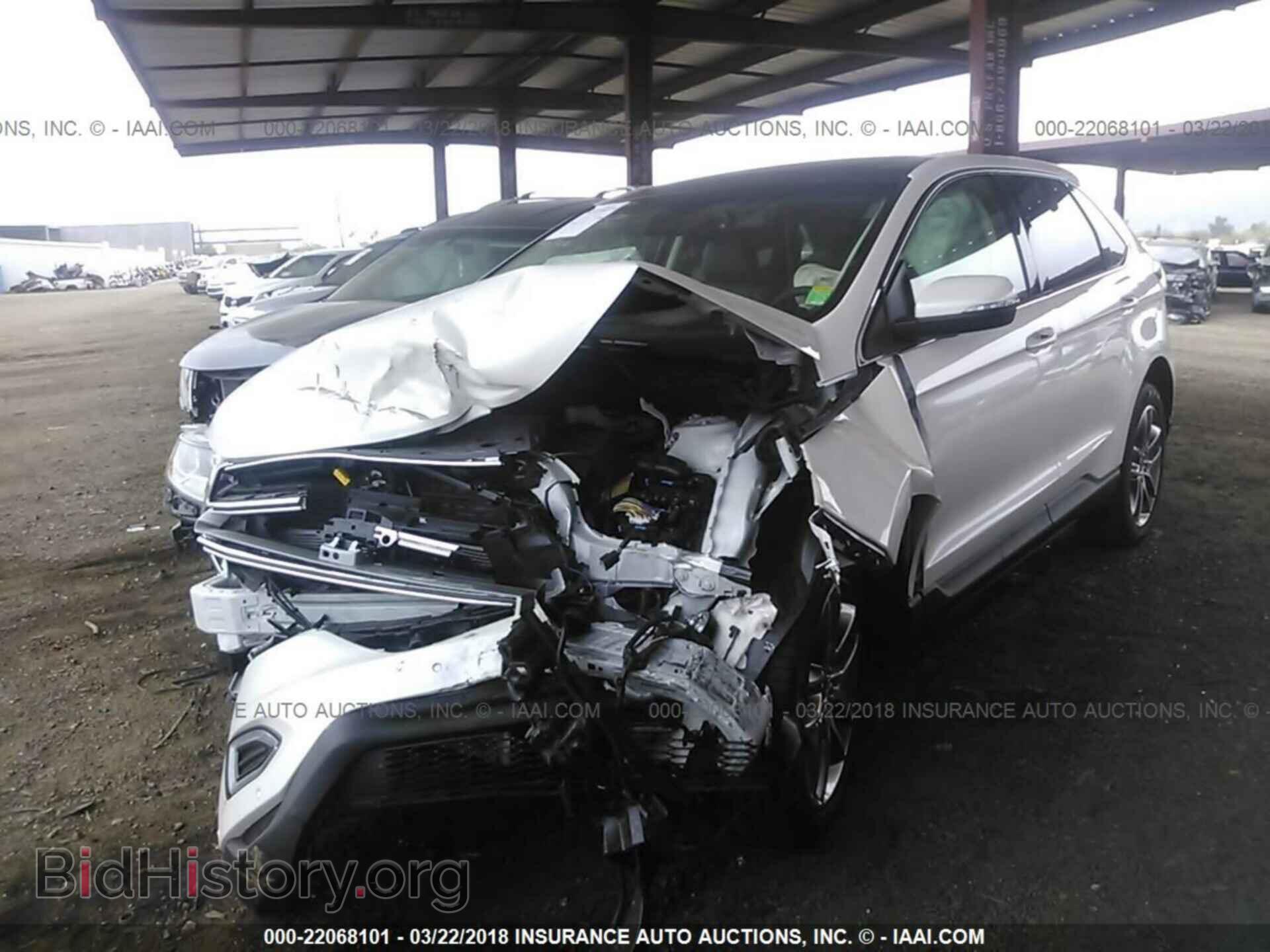 2017 Ford Edge - VIN: 2FMPK4K82HBB25915 - Фото 2