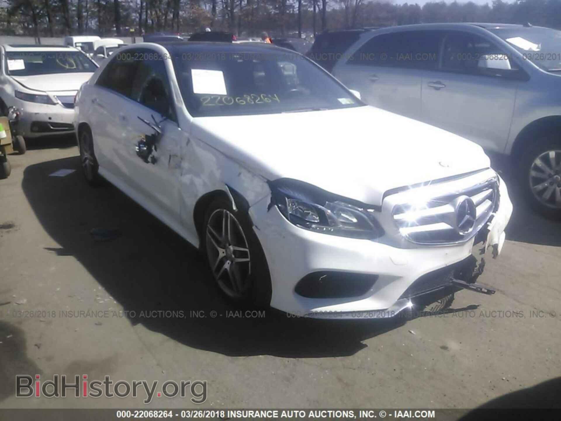 Фотография WDDHF8JB7EA994539 - Mercedes-benz E 2014