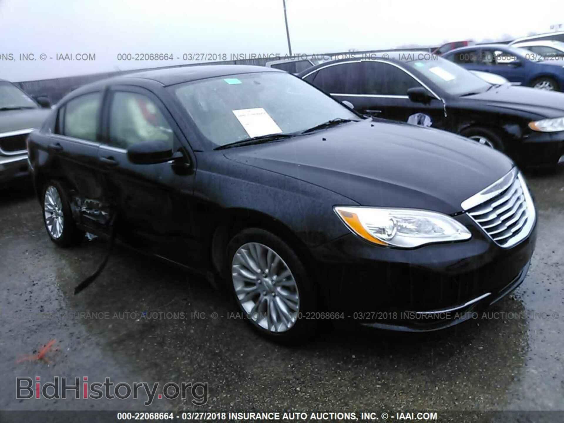 Фотография 1C3CCBAB3CN248741 - Chrysler 200 2012