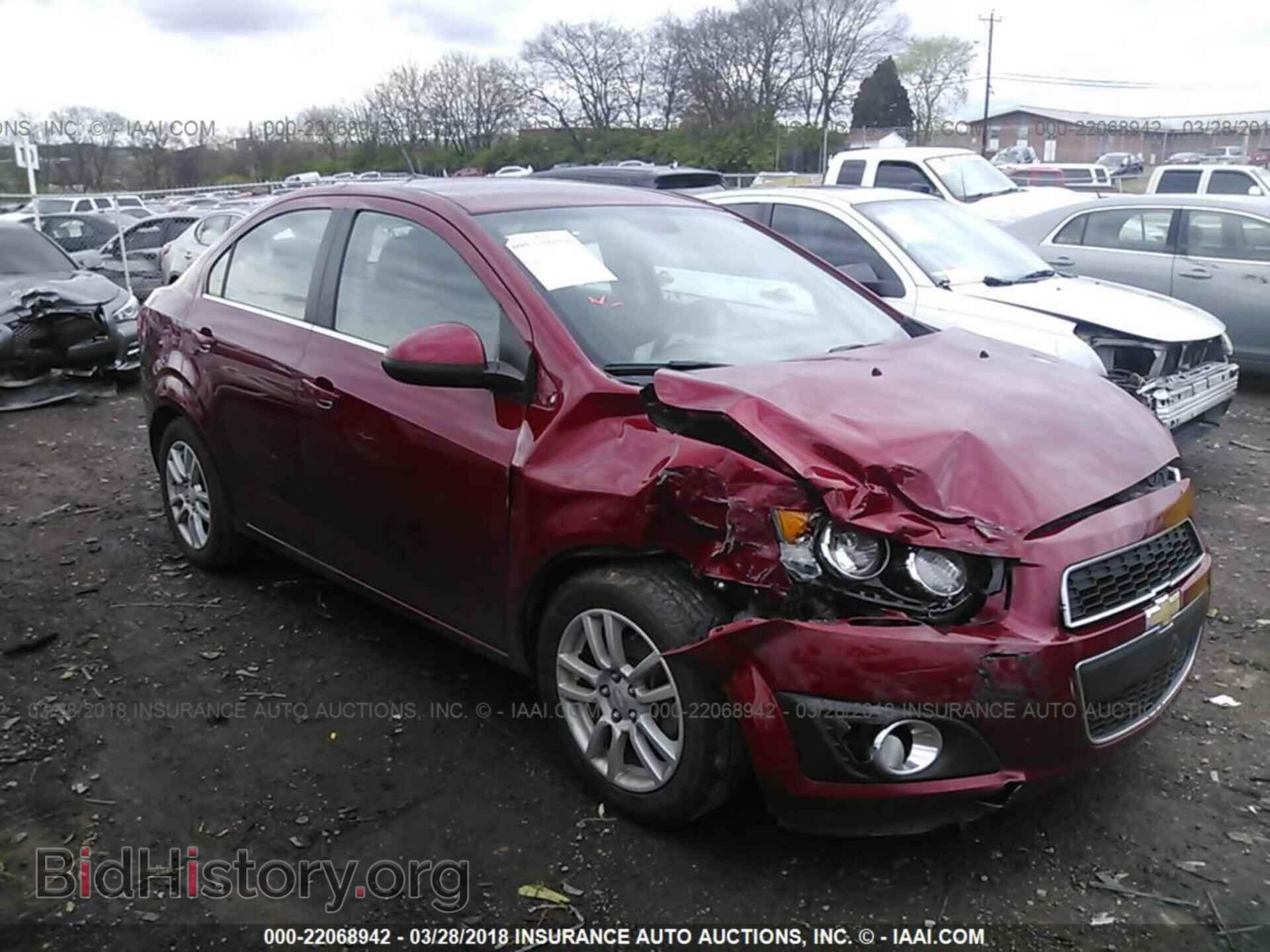 Фотография 1G1JC5SH9C4228578 - Chevrolet Sonic 2012