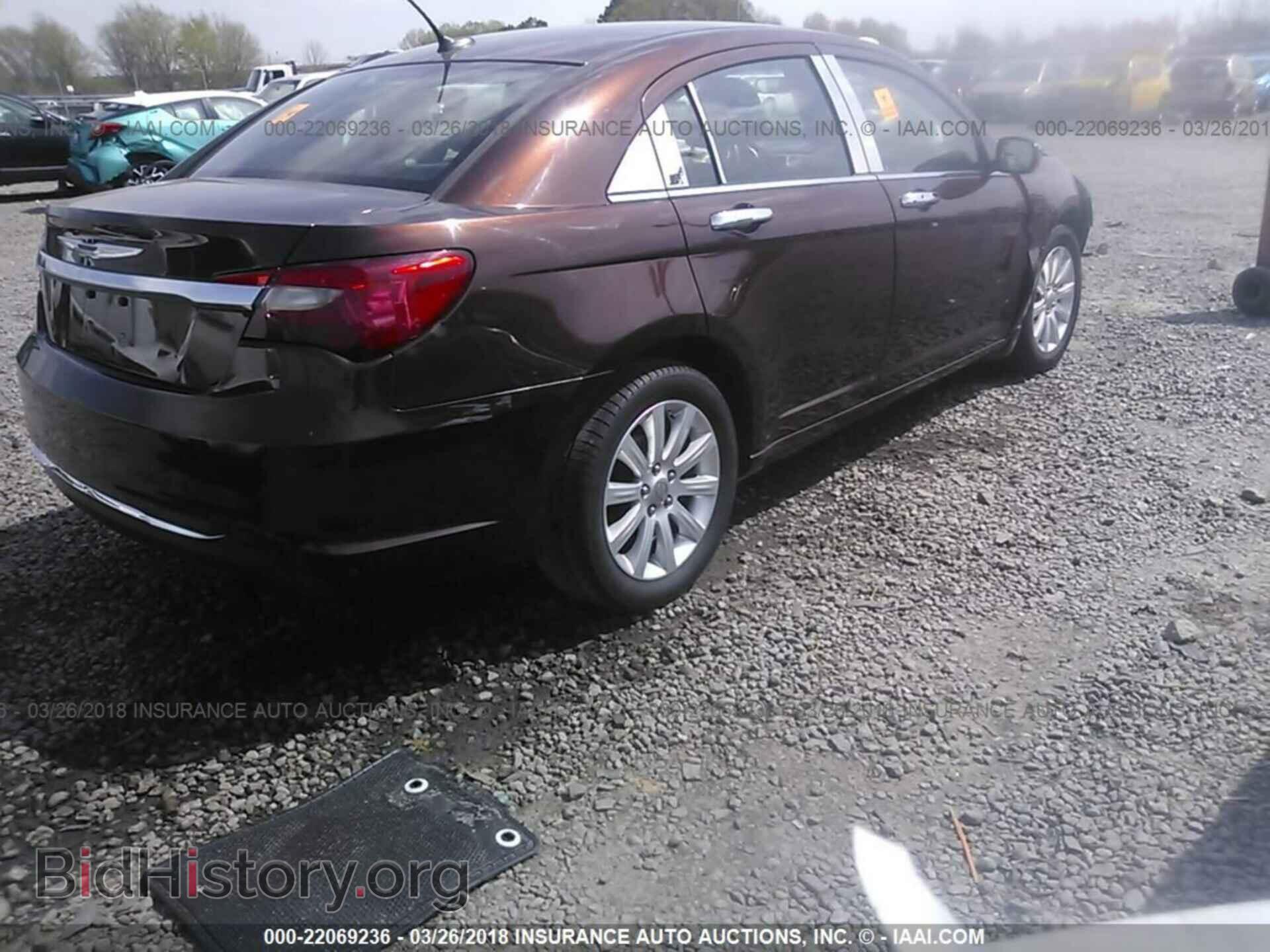 2013 Chrysler 200 - VIN: 1C3CCBBB3DN763223 - Фото 4