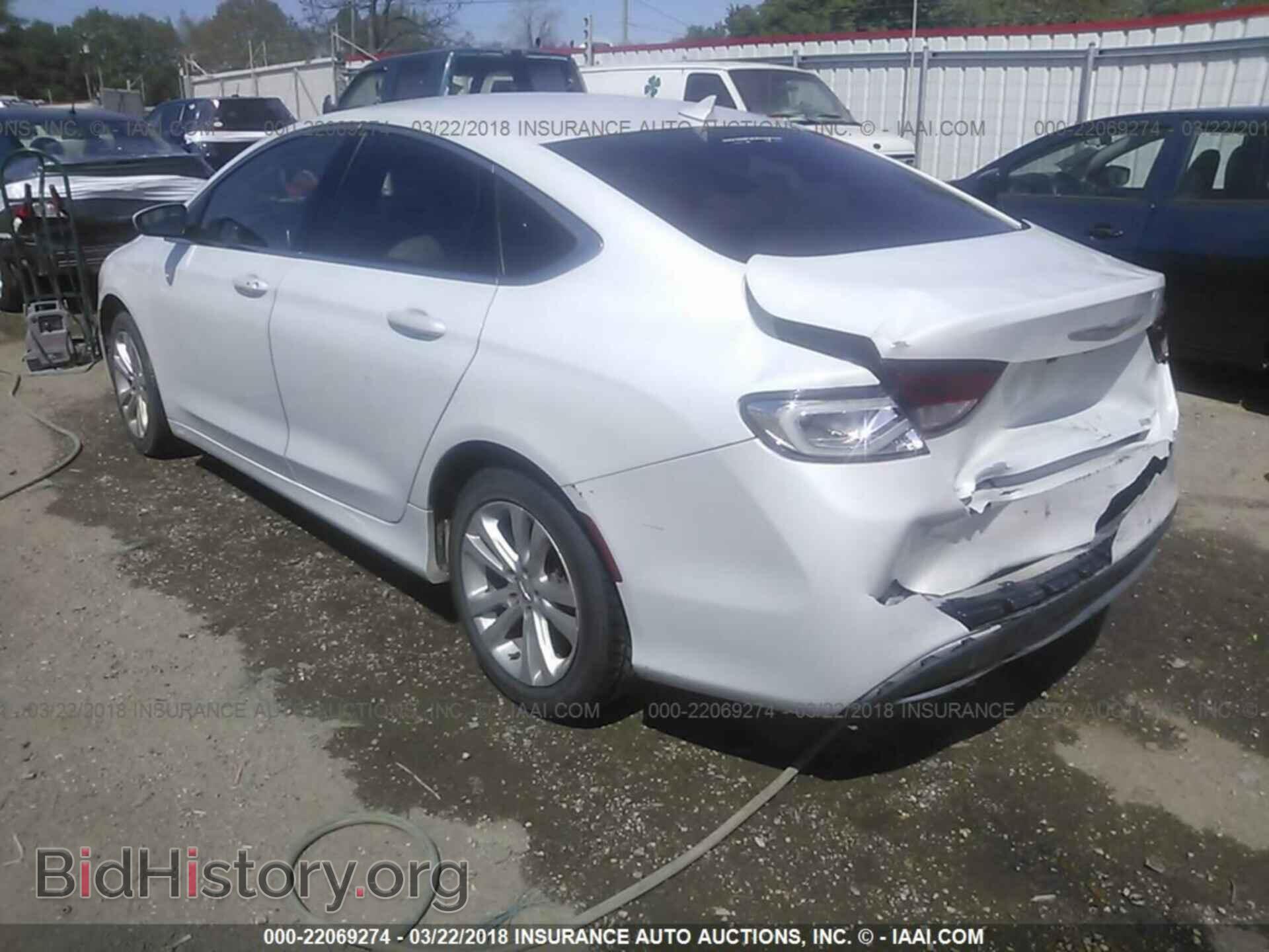 2015 Chrysler 200 - VIN: 1C3CCCAB9FN633845 - Photo 3