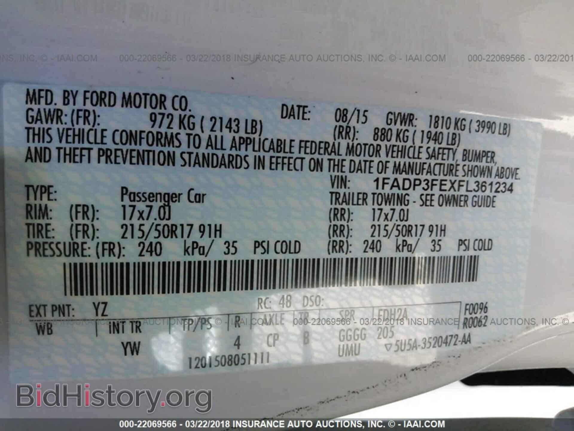 2015 Ford Focus - VIN: 1FADP3FEXFL361234 - Photo 9