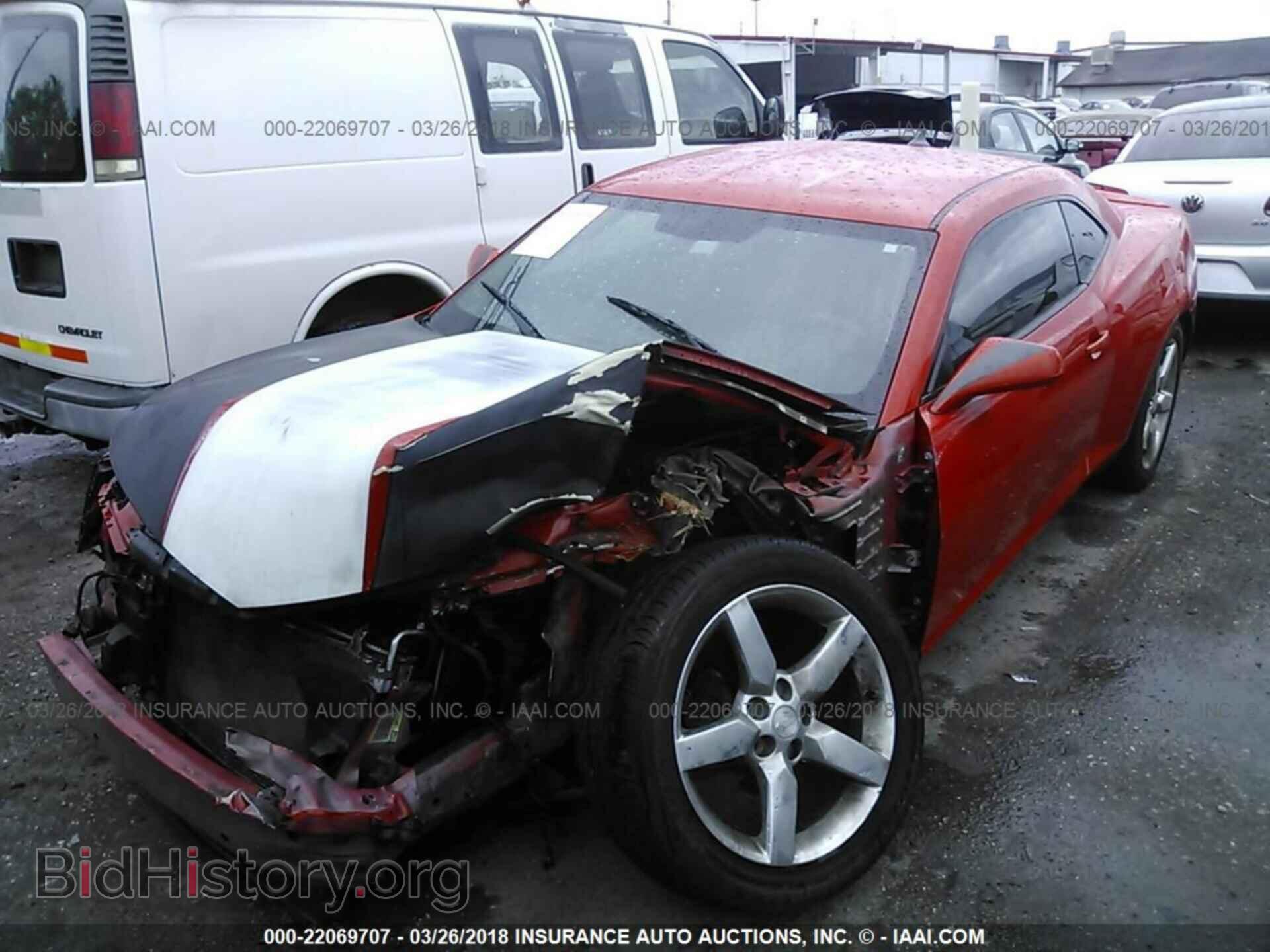 2012 Chevrolet Camaro - VIN: 2G1FB1E3XC9113048 - Фото 2