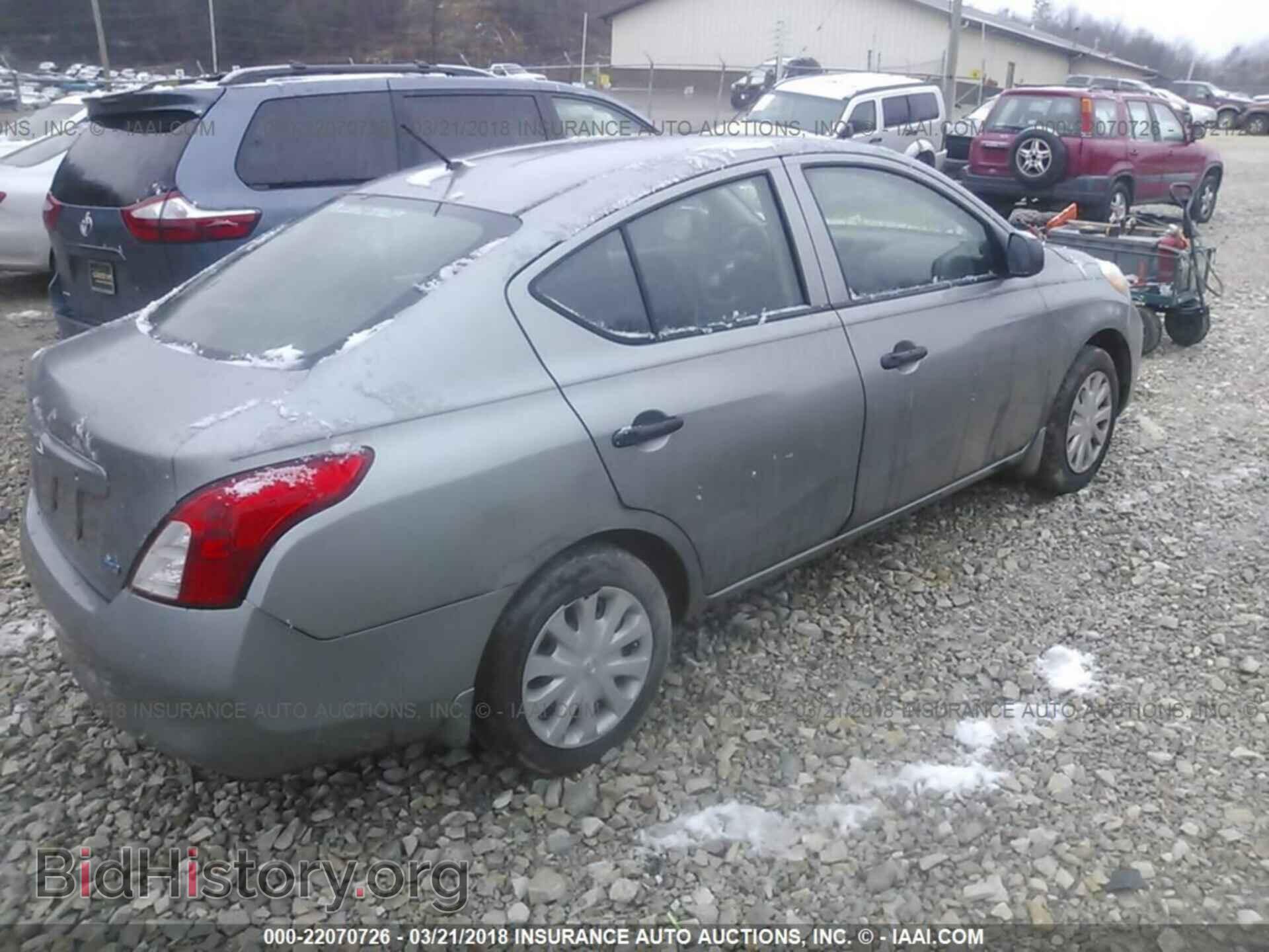 2012 Nissan Versa - VIN: 3N1CN7AP2CL922413 - Фото 4