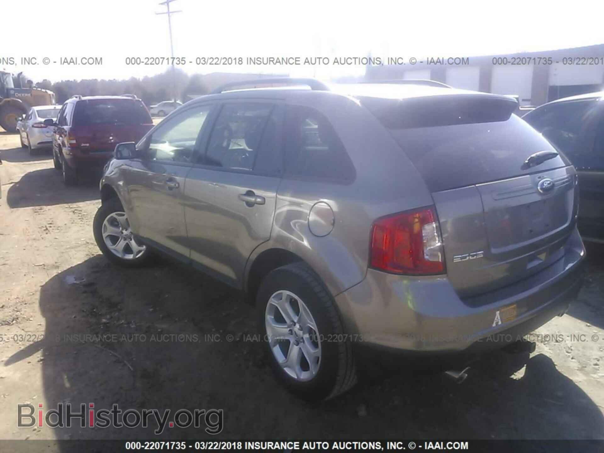 2014 Ford Edge - VIN: 2FMDK3JC0EBA22927 - Фото 3