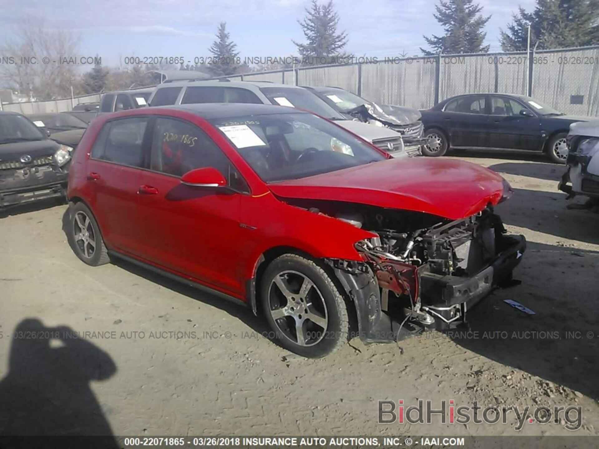 Photo 3VW4T7AU8FM056211 - Volkswagen Gti 2015