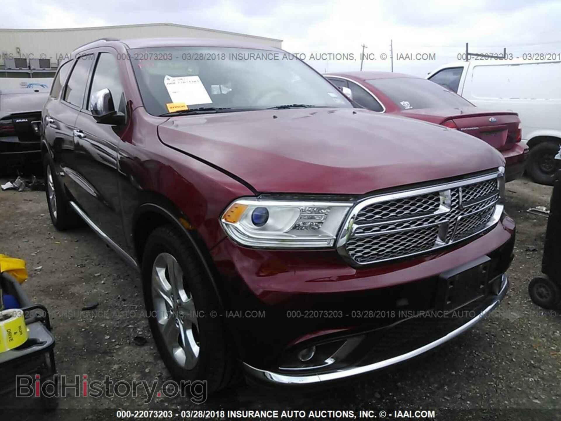 Фотография 1C4RDHAGXEC970465 - Dodge Durango 2014