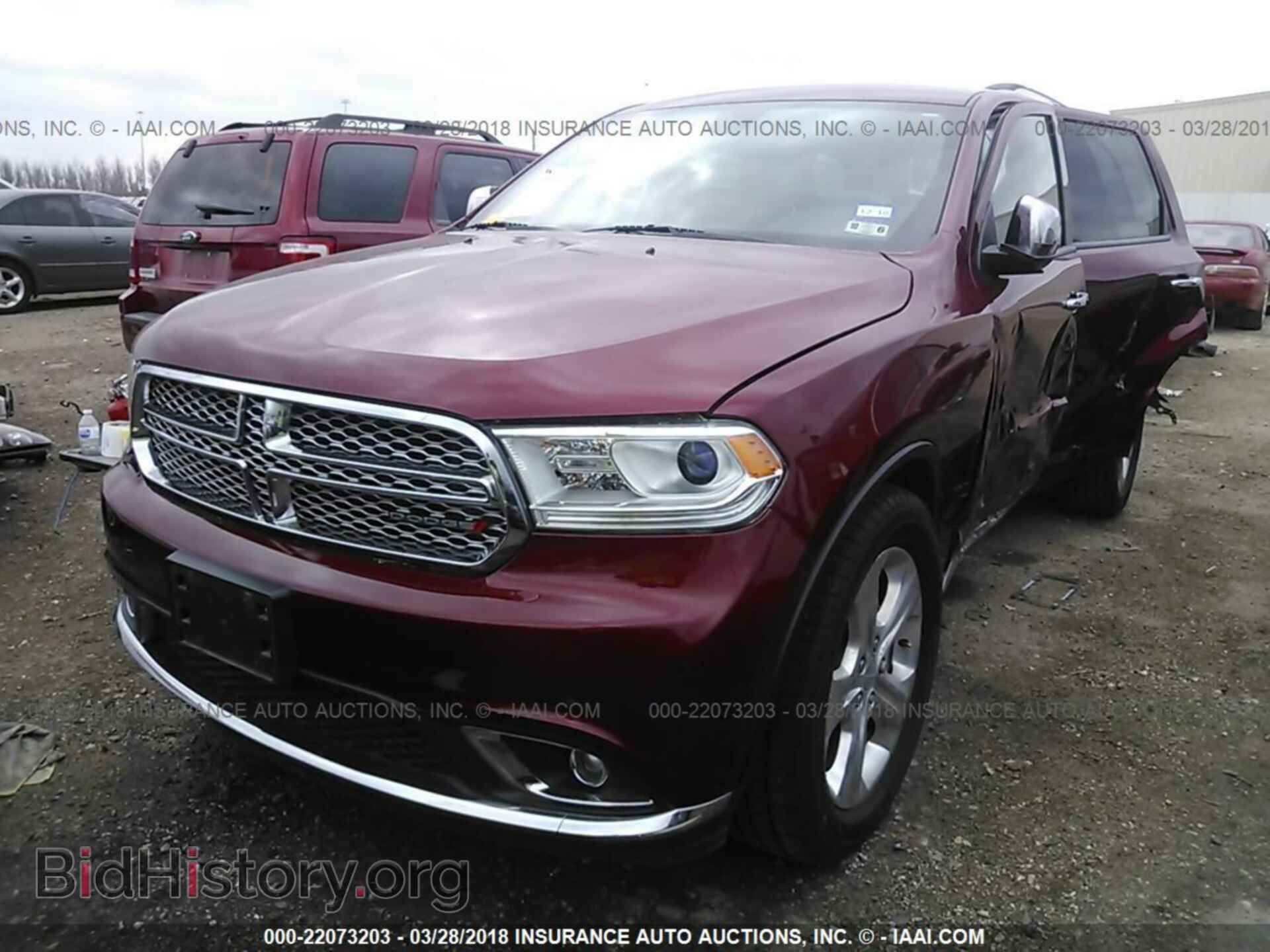 2014 Dodge Durango - VIN: 1C4RDHAGXEC970465 - Фото 2