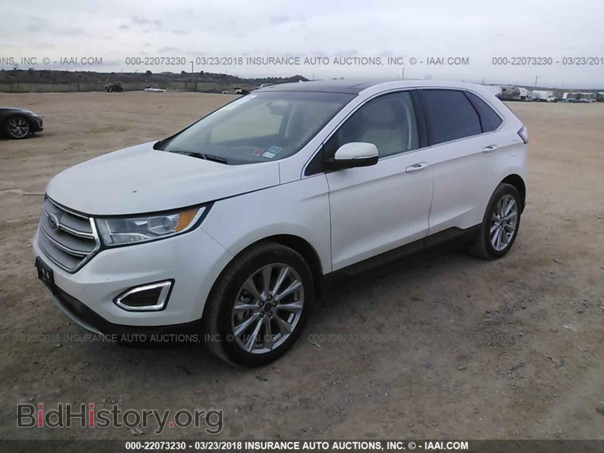 2017 Ford Edge - VIN: 2FMPK3K85HBB46302 - Фото 2