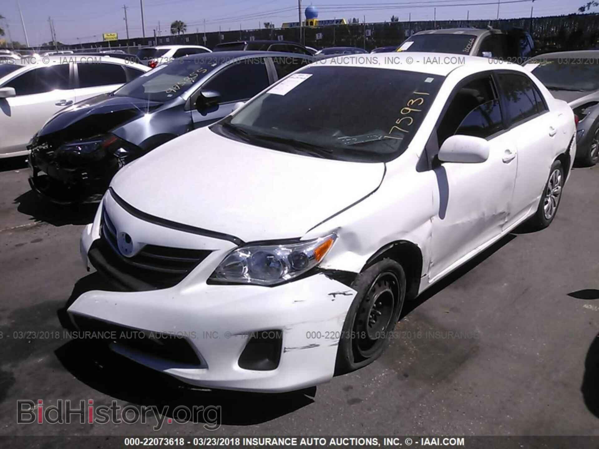 2013 Toyota Corolla - VIN: 5YFBU4EE3DP175931 - Фото 2