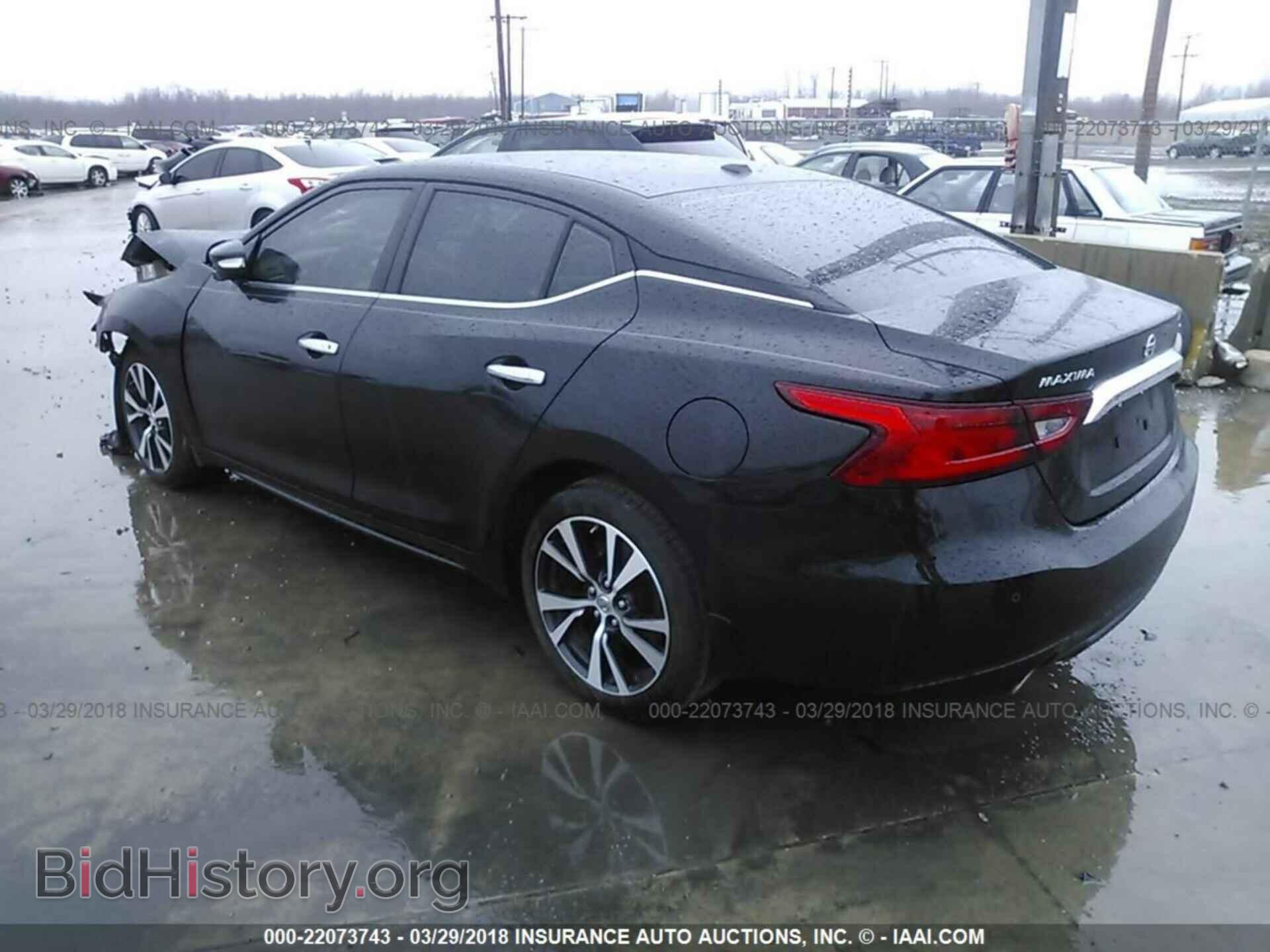 2016 Nissan Maxima - VIN: 1N4AA6AP1GC413009 - Фото 3