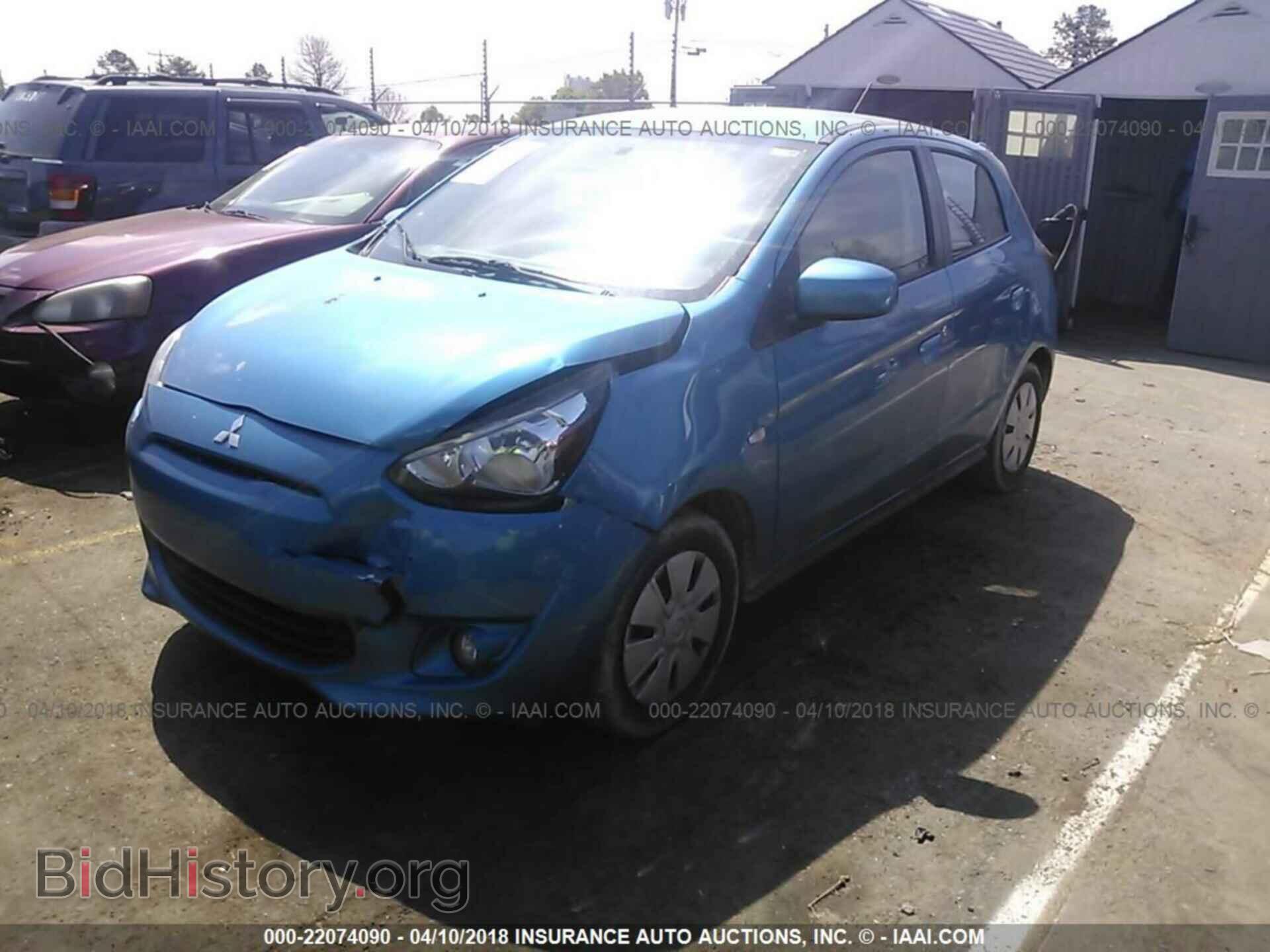 2015 MITSUBISHI MIRAGE - VIN: ML32A3HJ9FH046945 - Фото 2