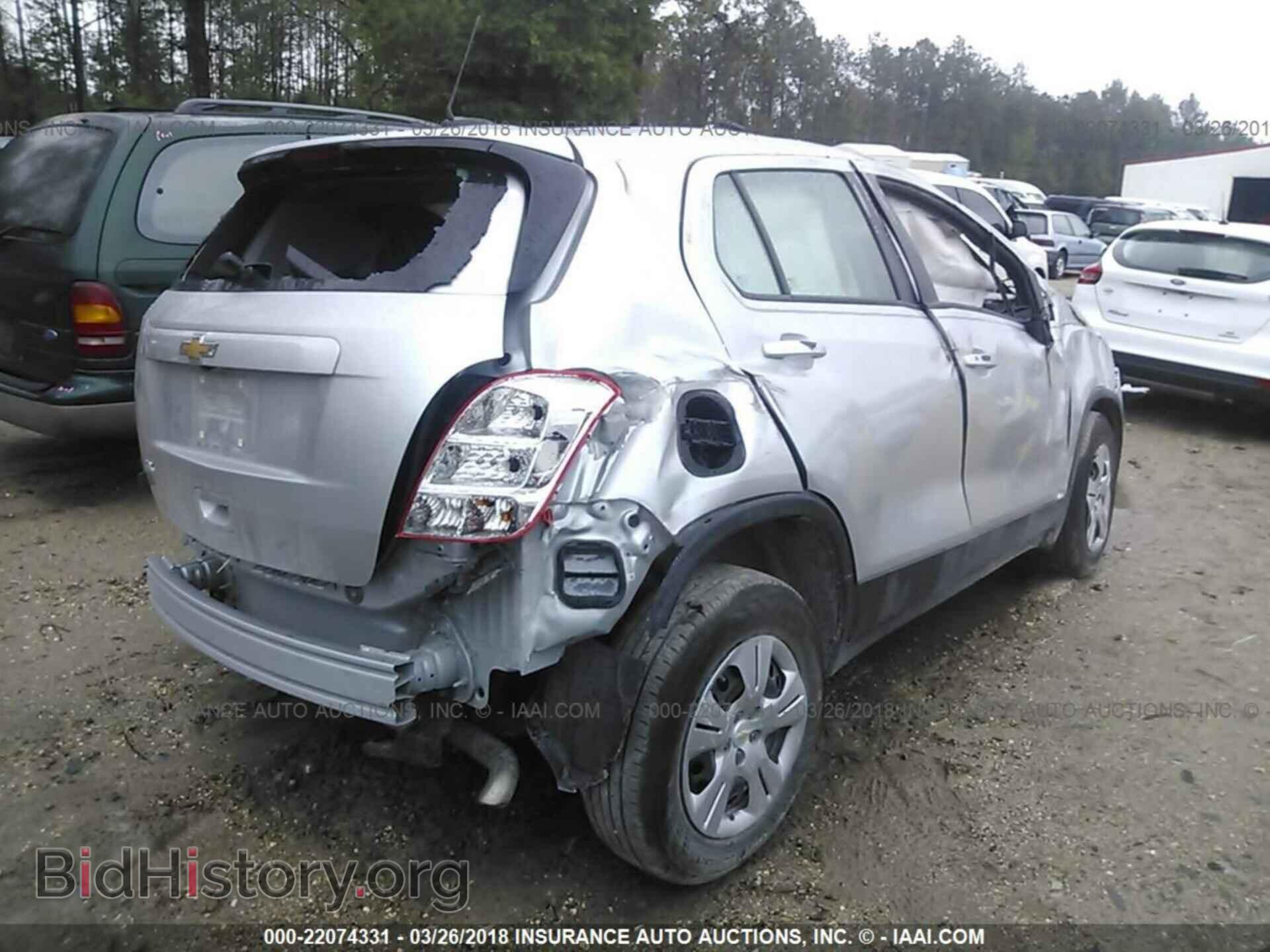 2017 Chevrolet Trax - VIN: KL7CJKSB1HB101095 - Фото 4