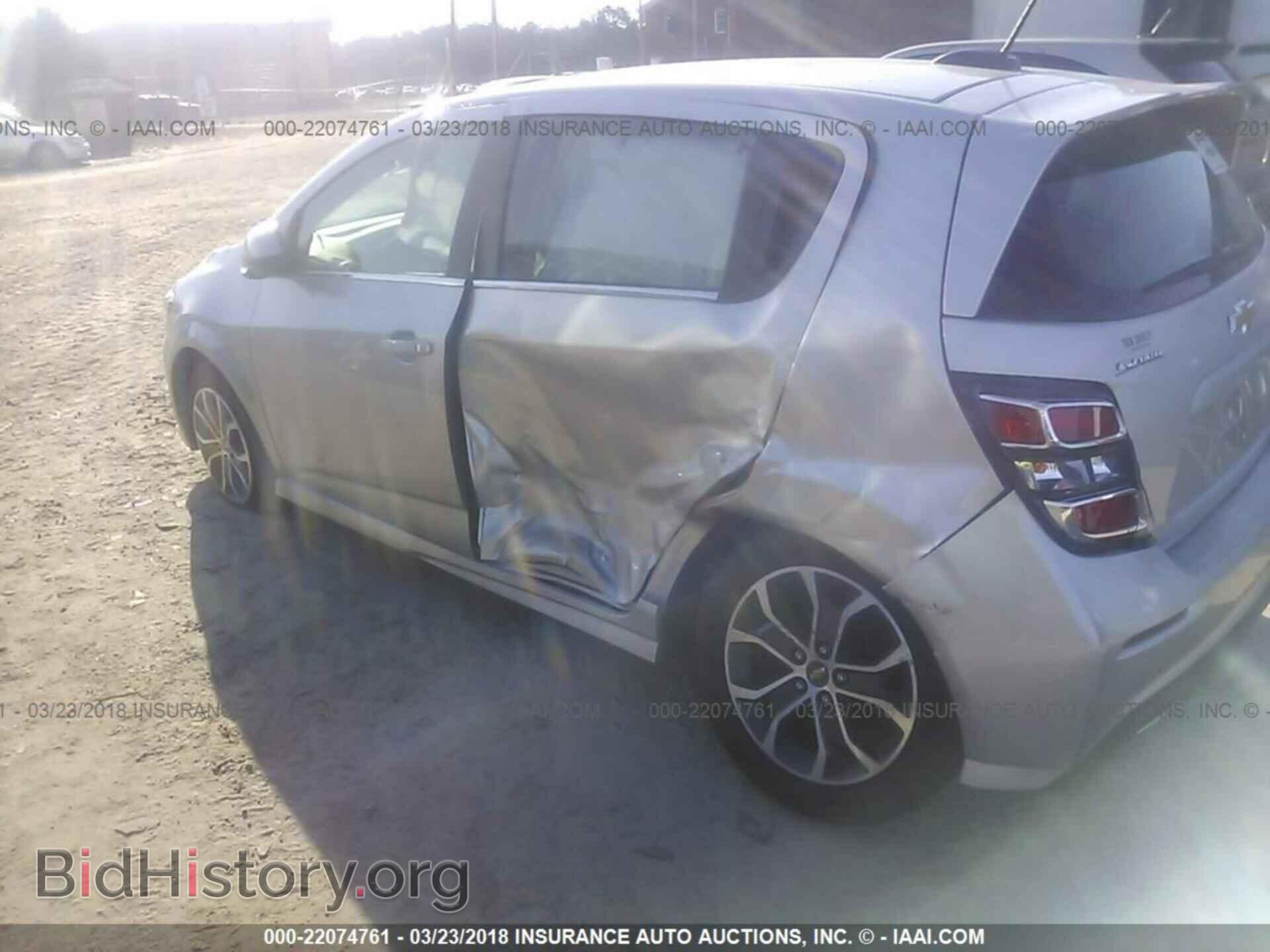 2017 Chevrolet Sonic - VIN: 1G1JD6SH9H4106166 - Фото 6