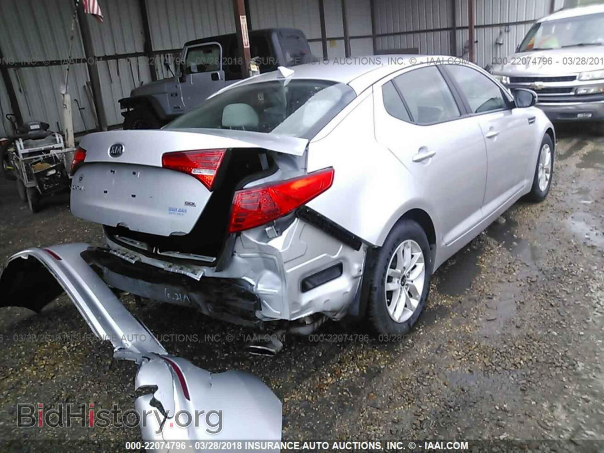 2011 Kia Optima - VIN: KNAGM4A76B5056050 - Фото 4
