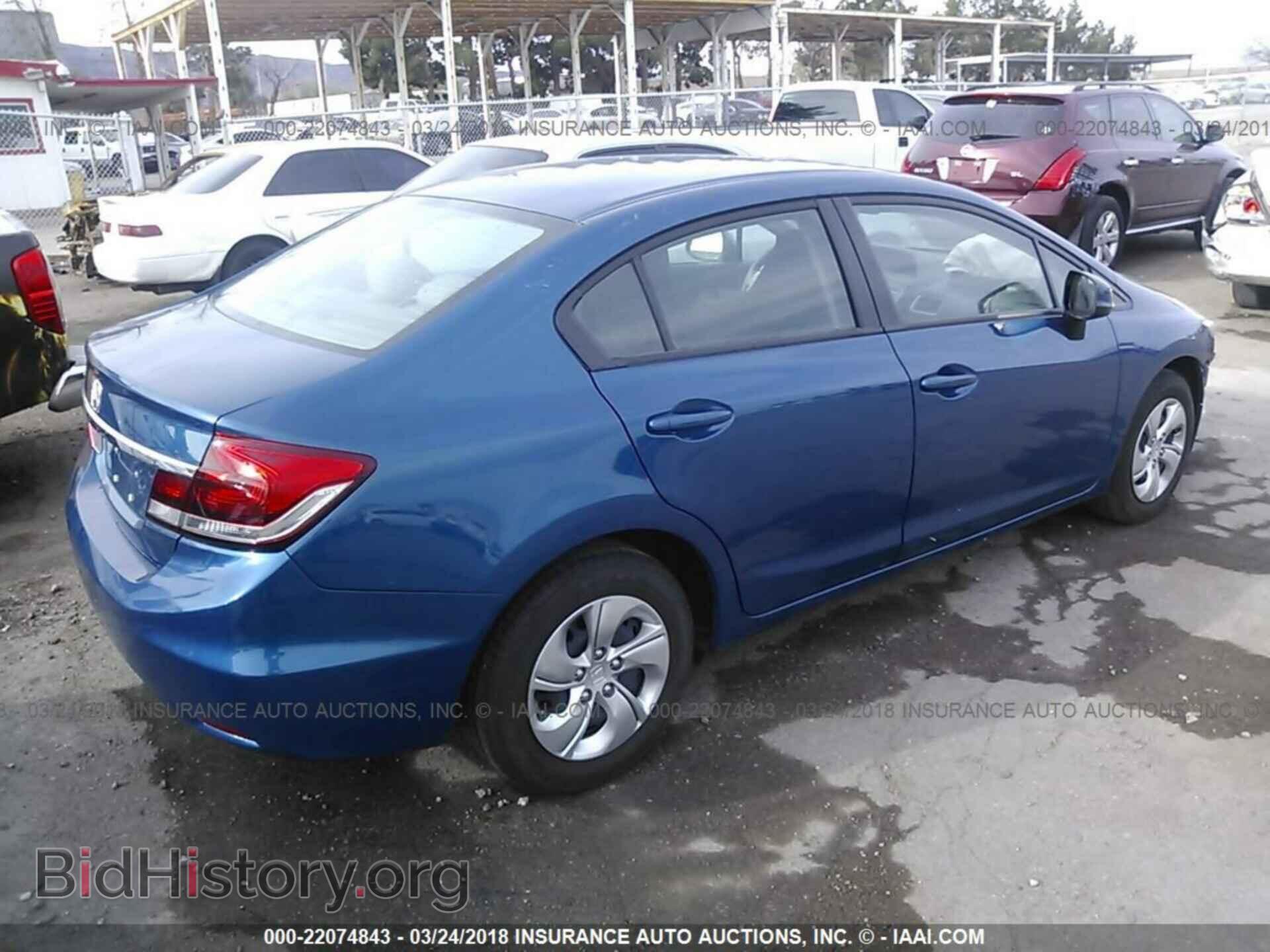 2013 Honda Civic - VIN: 2HGFB2F56DH592610 - Фото 4