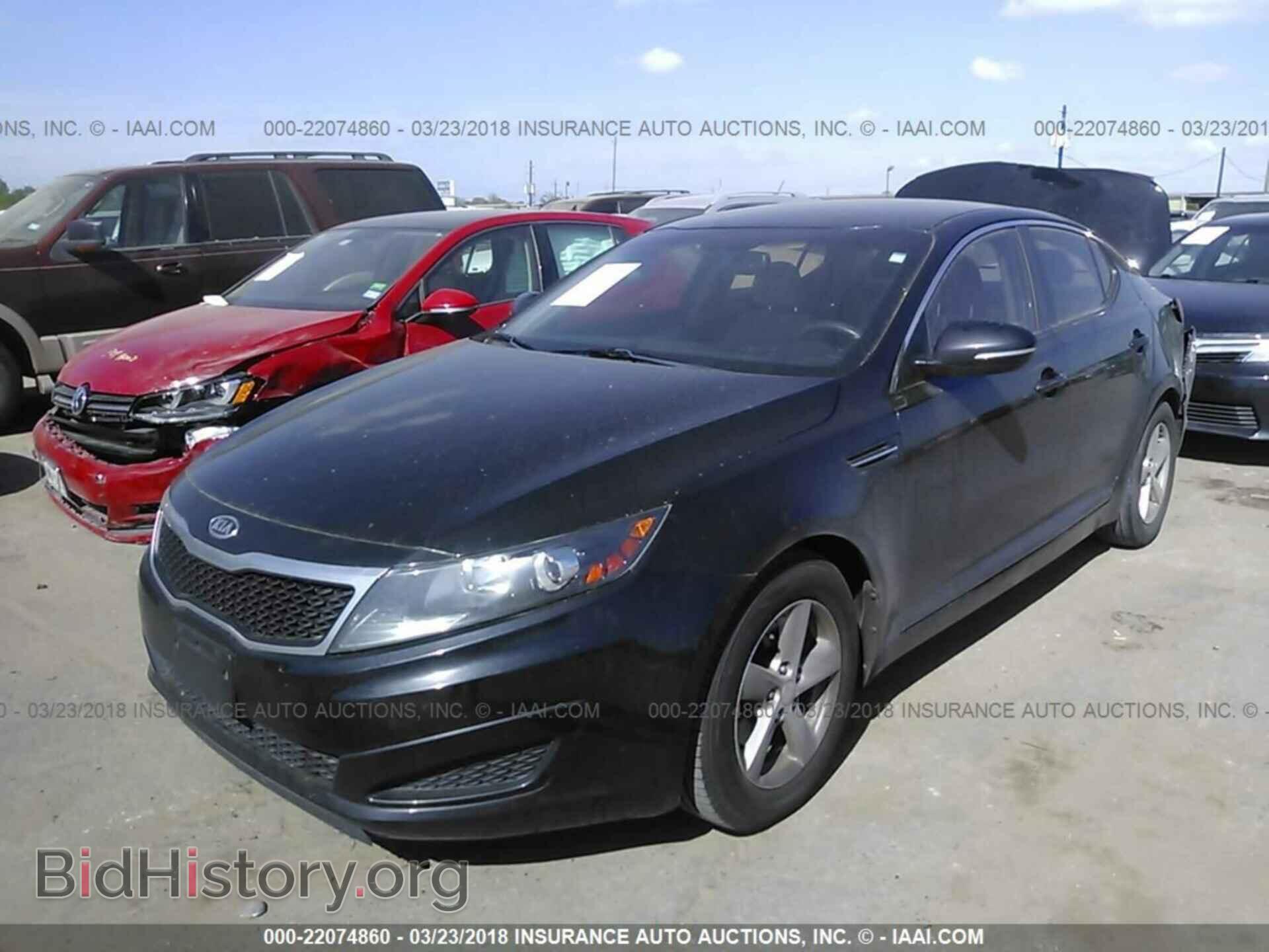 2011 Kia Optima - VIN: KNAGM4A78B5076963 - Фото 2