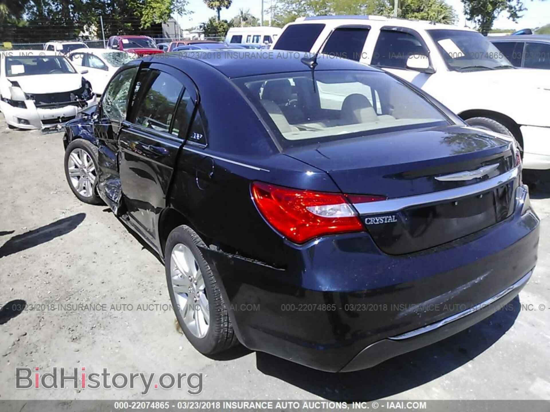 2012 Chrysler 200 - VIN: 1C3CCBBB5CN176276 - Фото 3