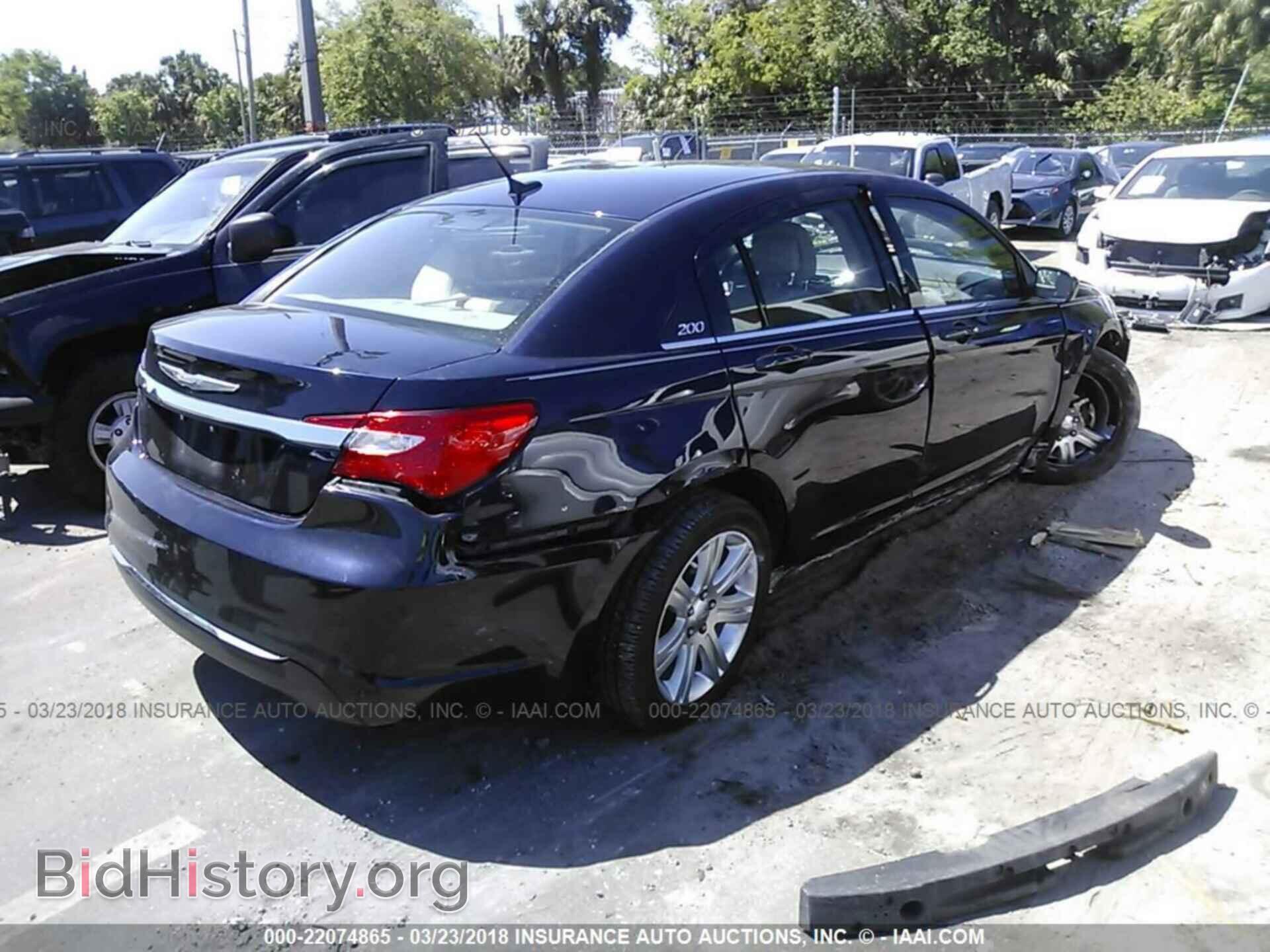 2012 Chrysler 200 - VIN: 1C3CCBBB5CN176276 - Фото 4