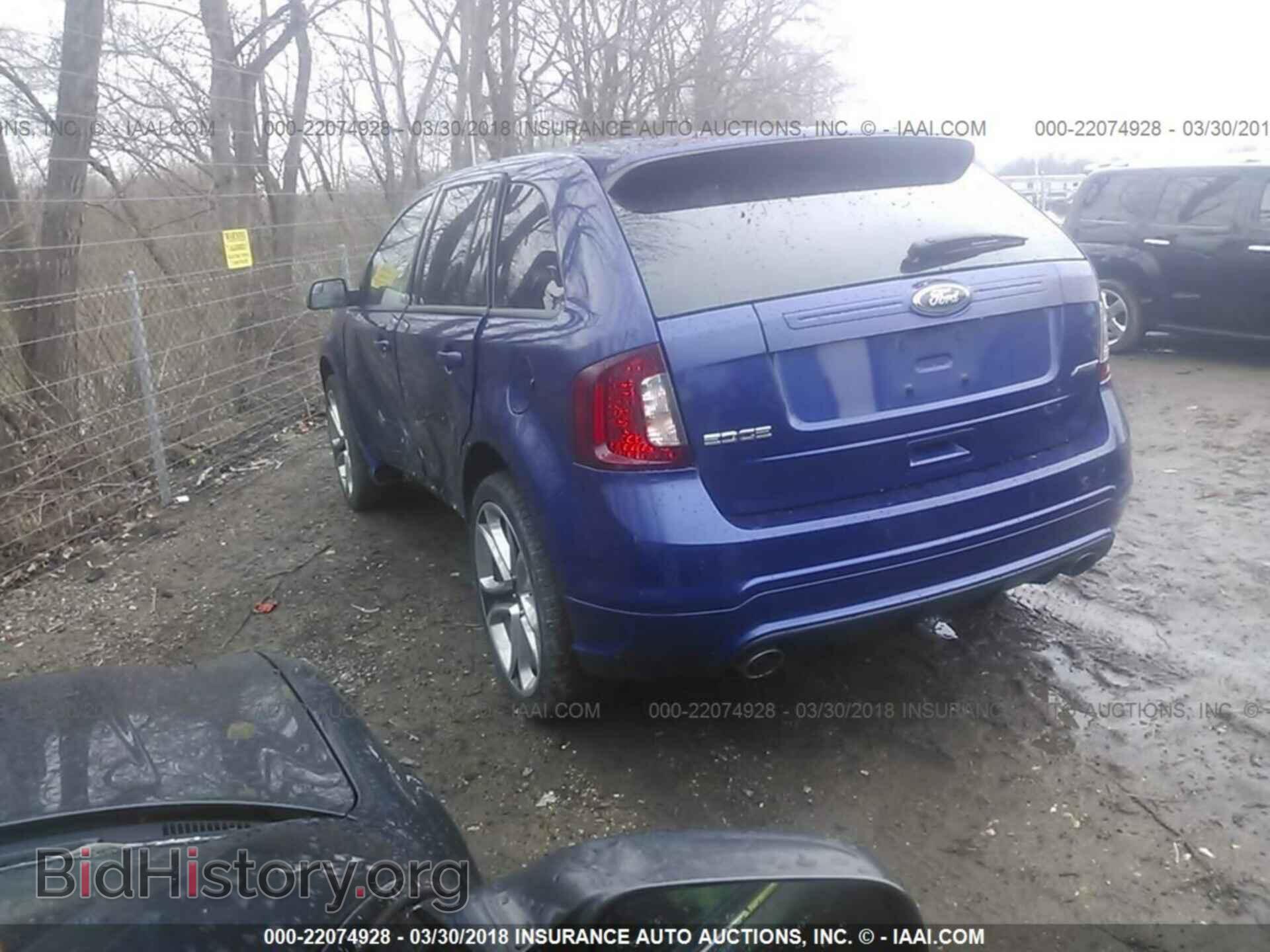 2013 Ford Edge - VIN: 2FMDK3AK0DBB42510 - Фото 3